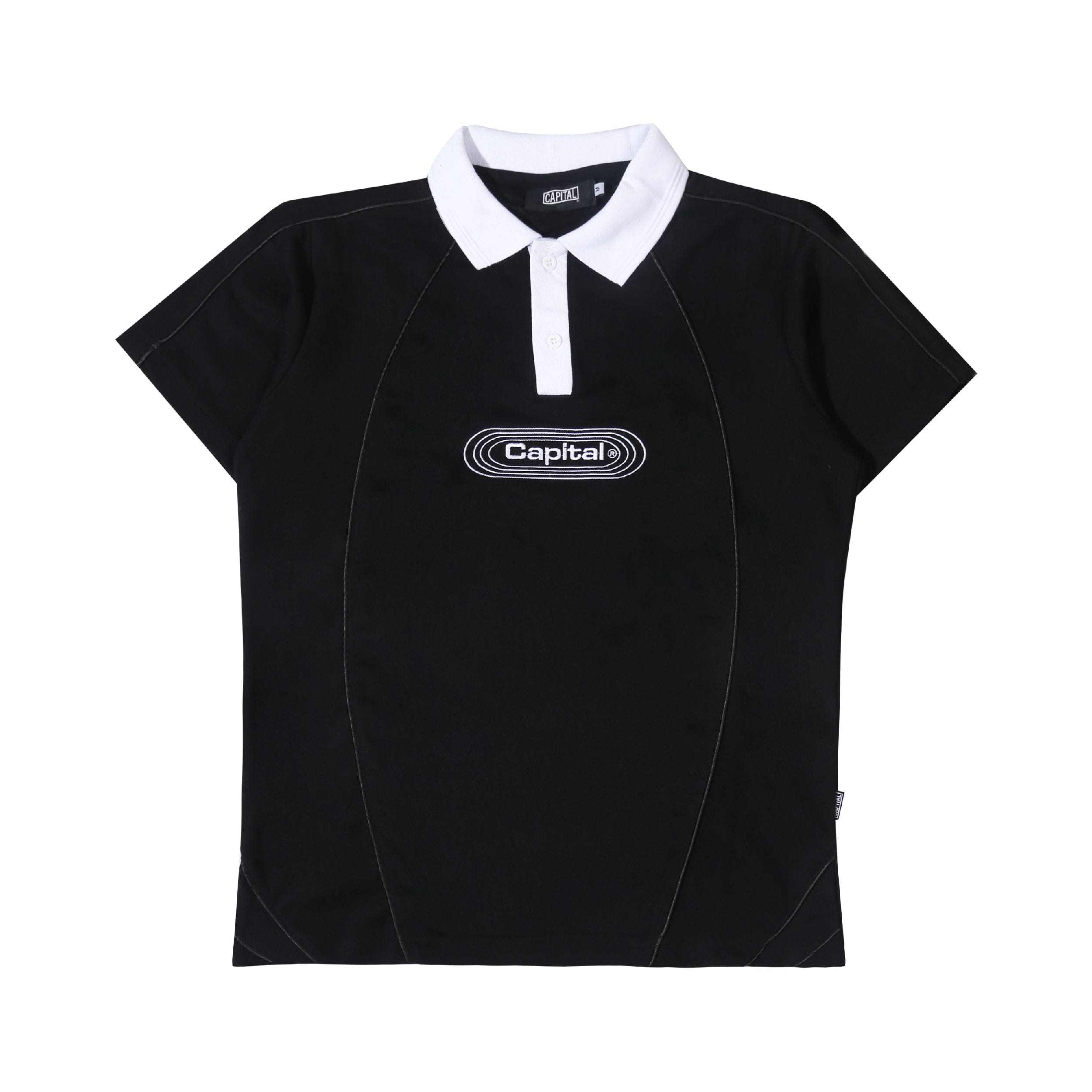 Capital Vince Polo Shirt - Black