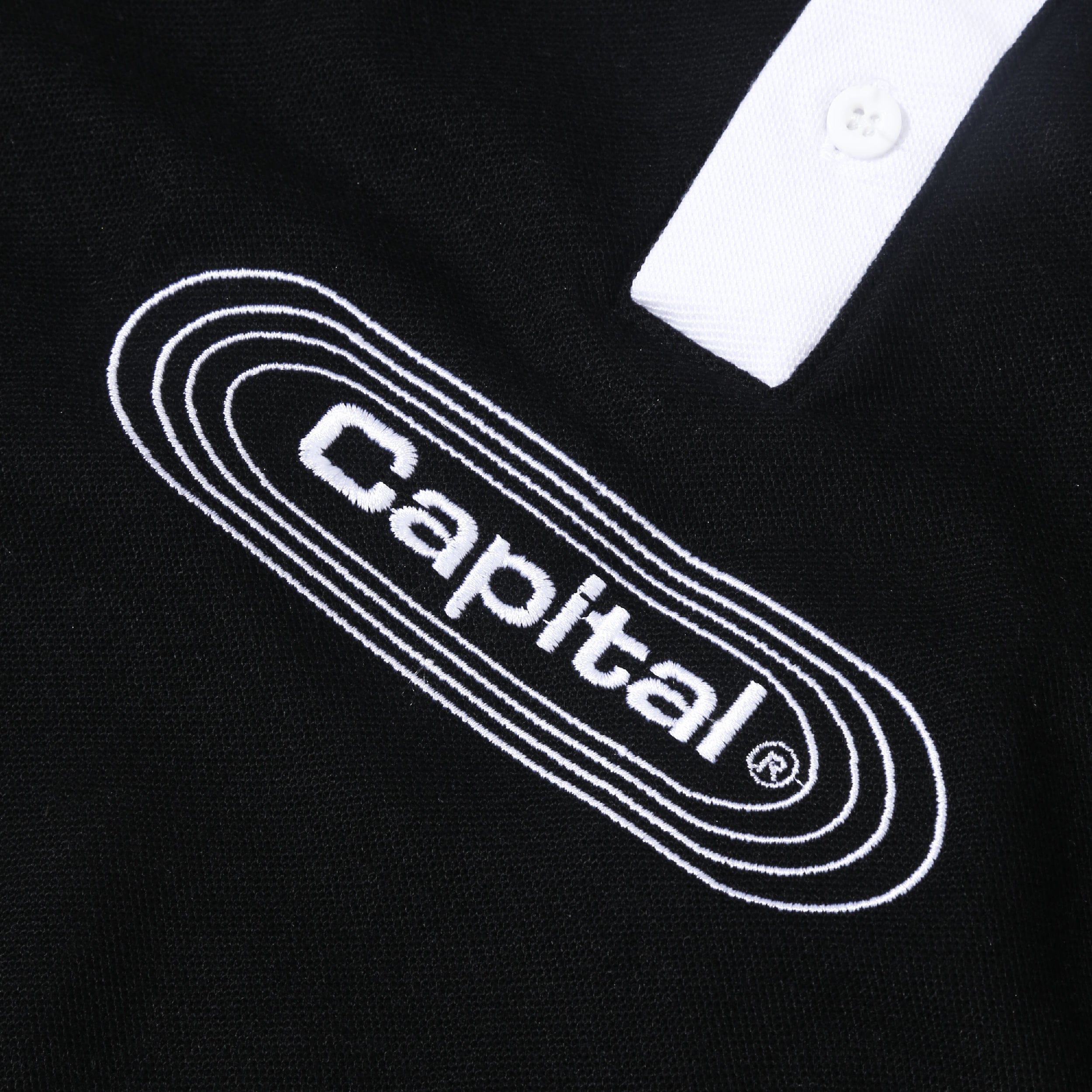 Capital Vince Polo Shirt - Black