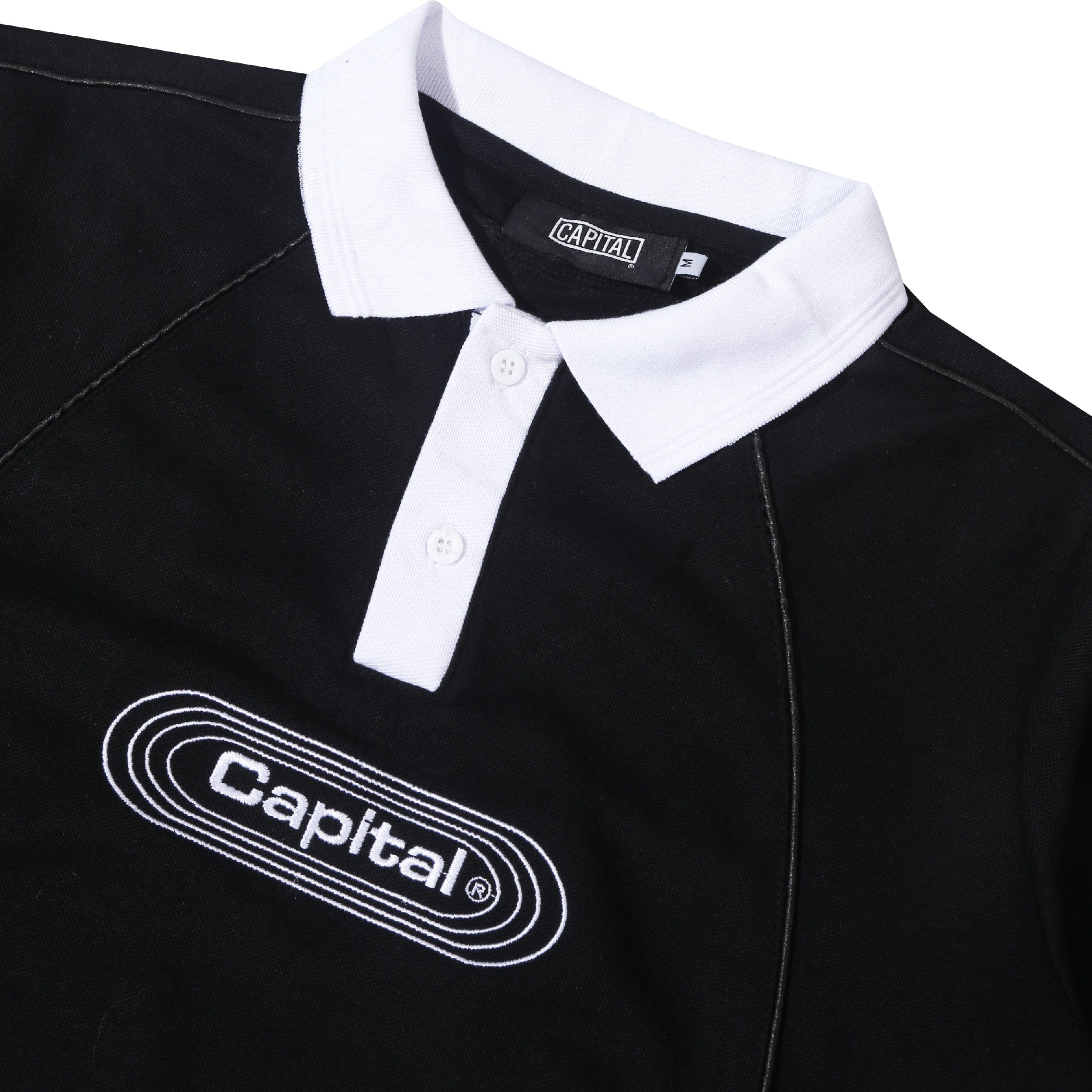 Capital Vince Polo Shirt - Black
