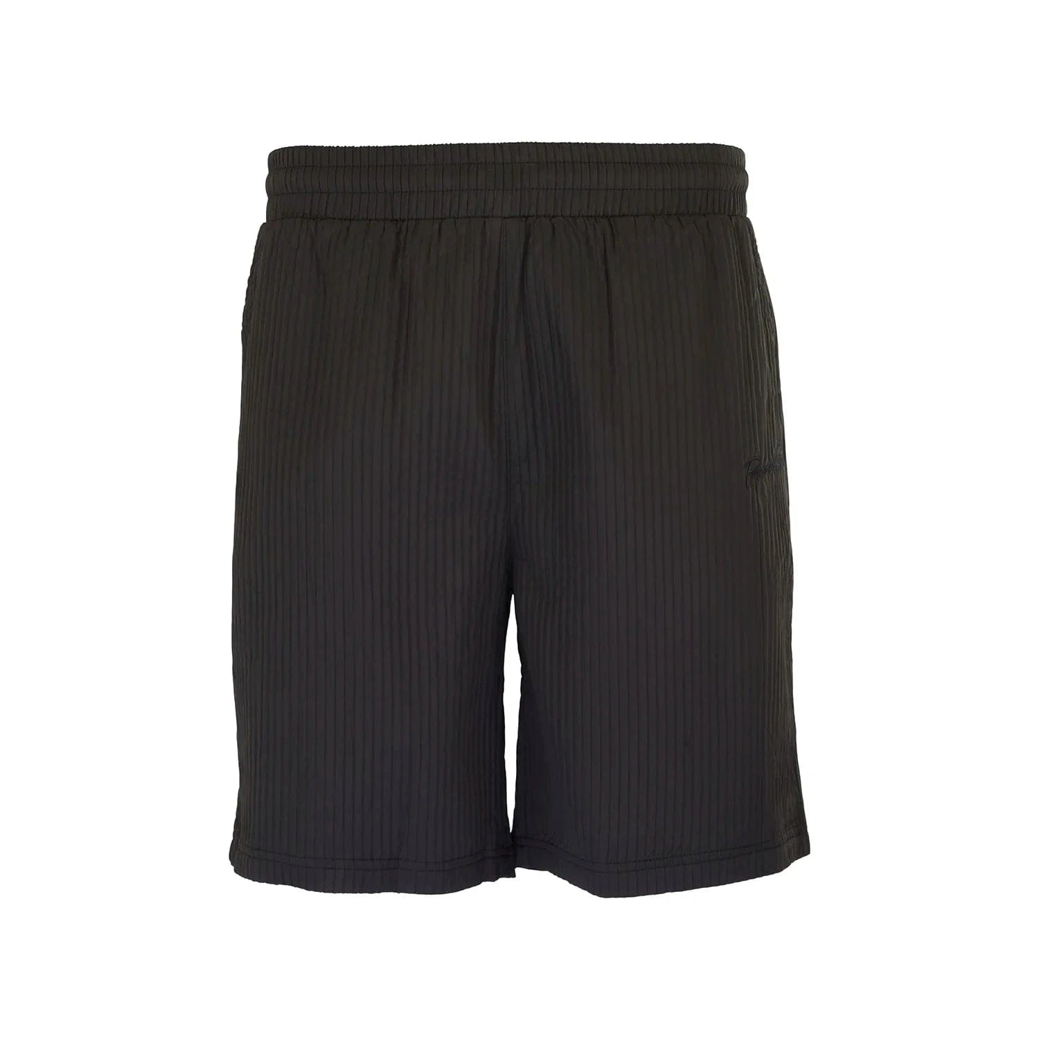 Presentedbyglobal Pleated Satin Short - Black