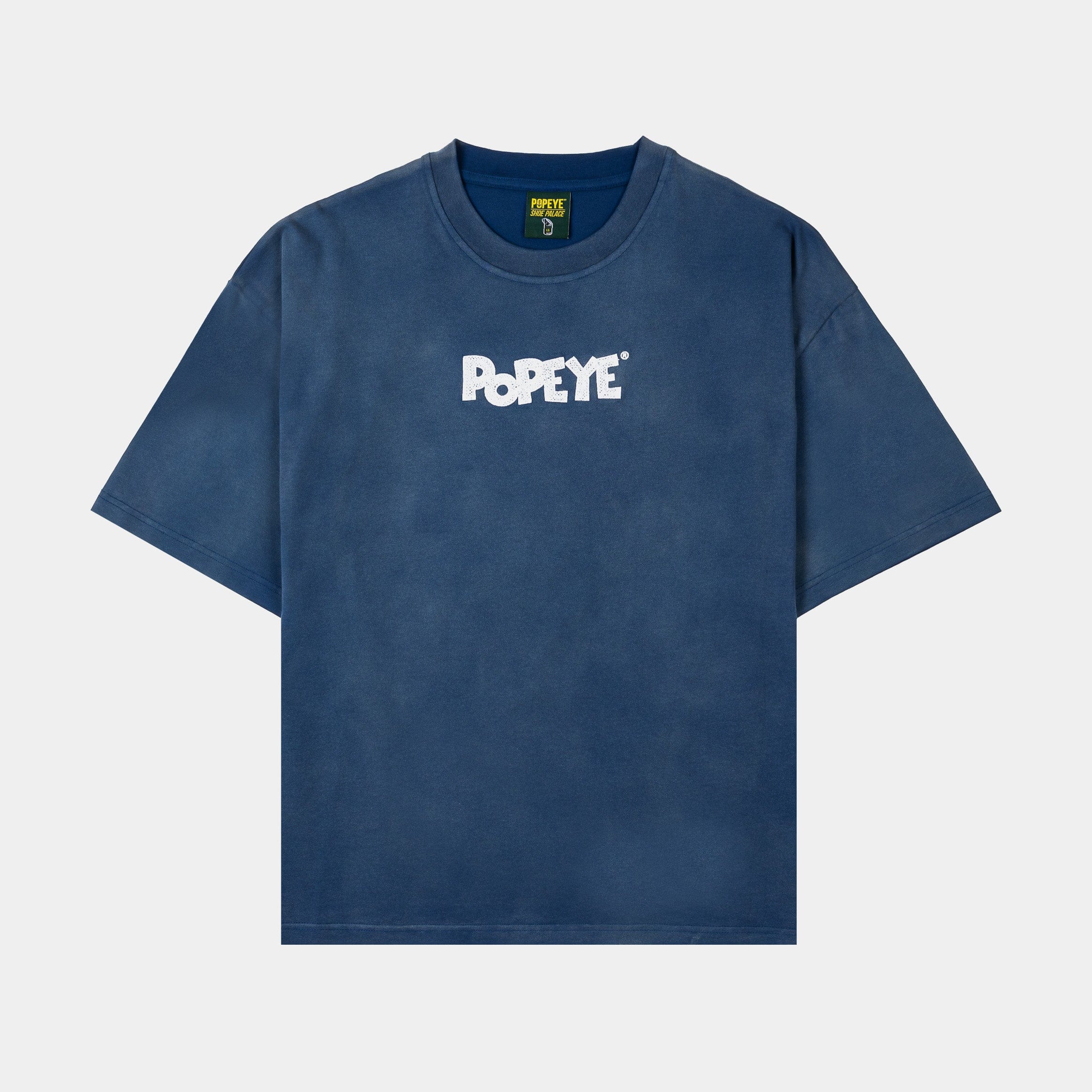 Popeye x SP SP x Popeye POW! Mens Short Sleeve Shirt (Navy/White)