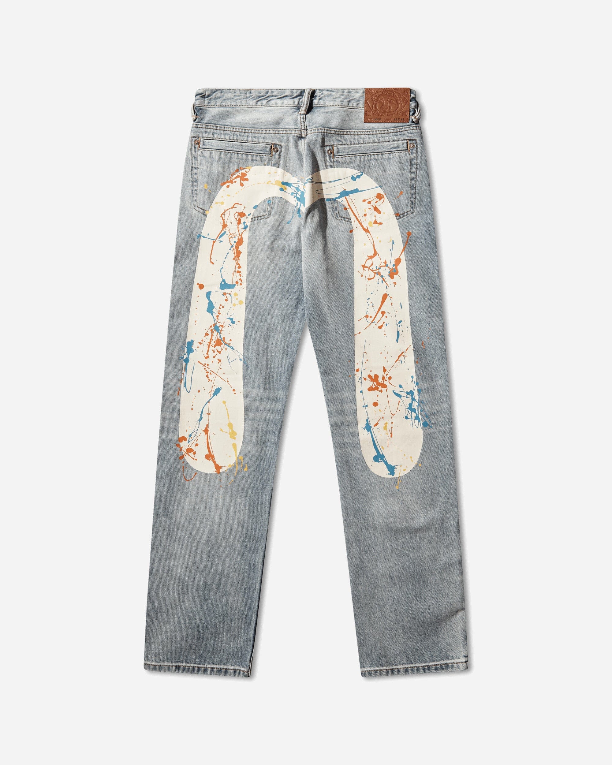 Evisu Men's Daicock Printed Jeans Indigo