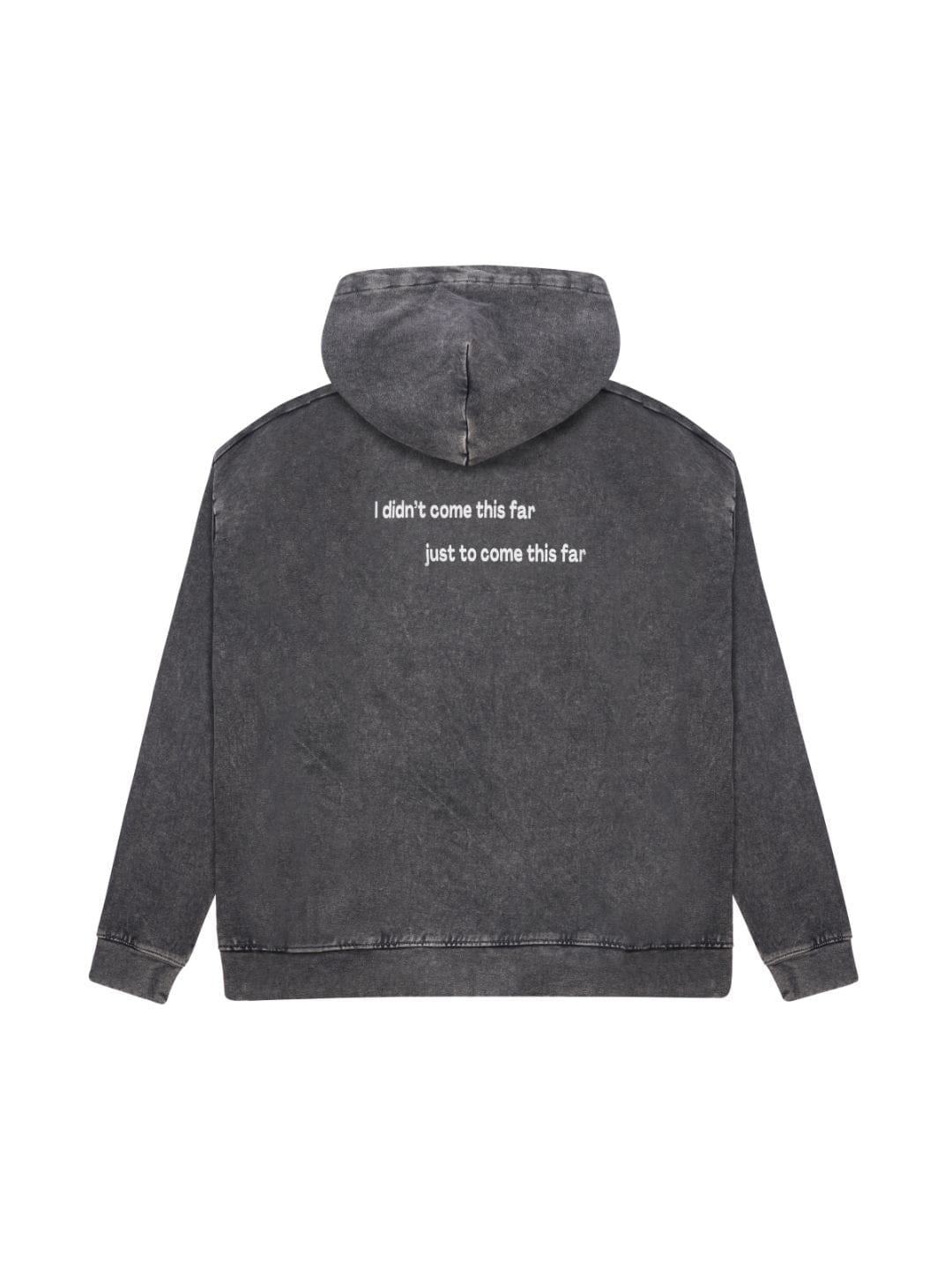Lumières SMOKED KNIT ZIPPER HOODIE