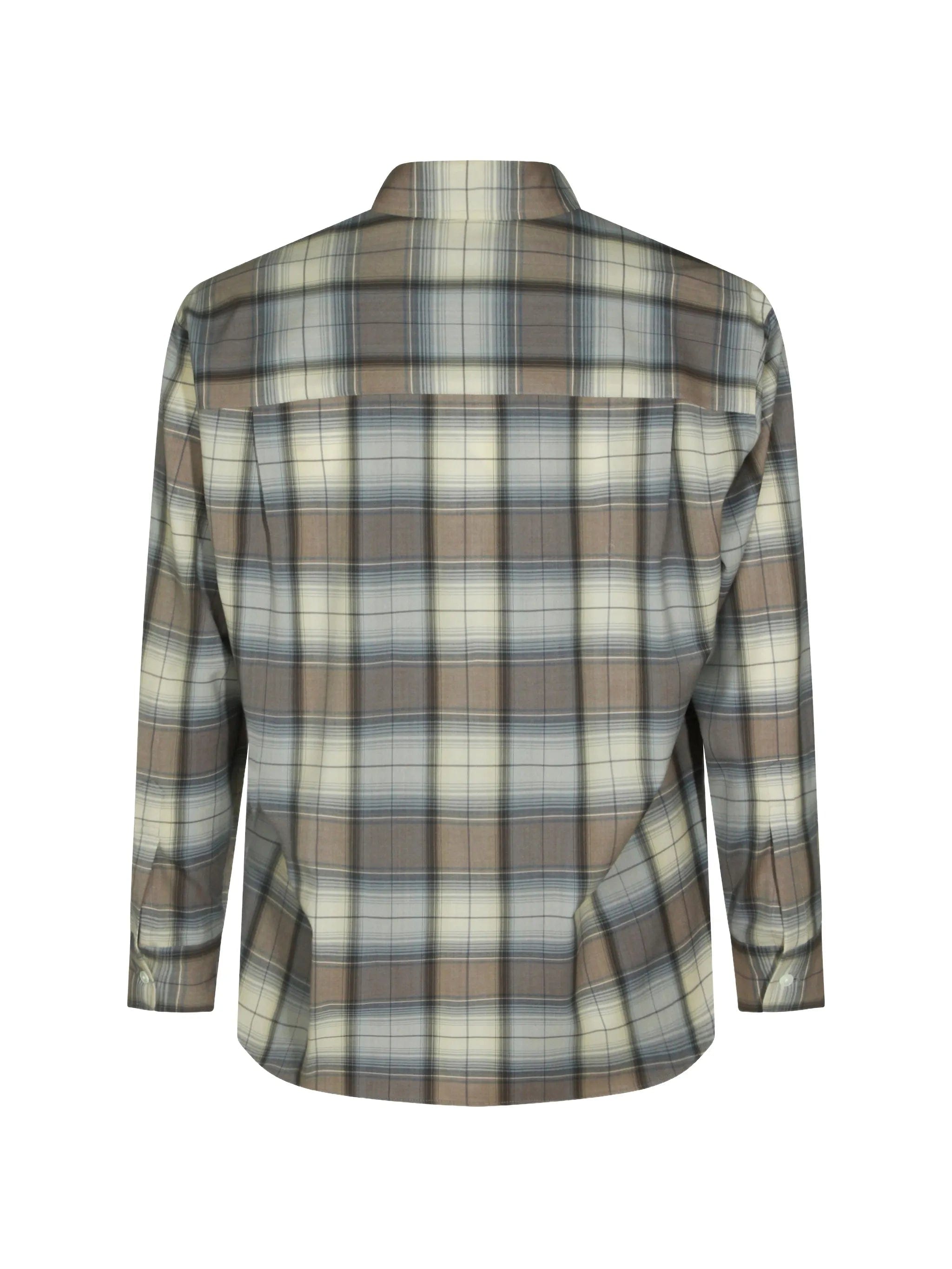 Auralee check - pattern shirt