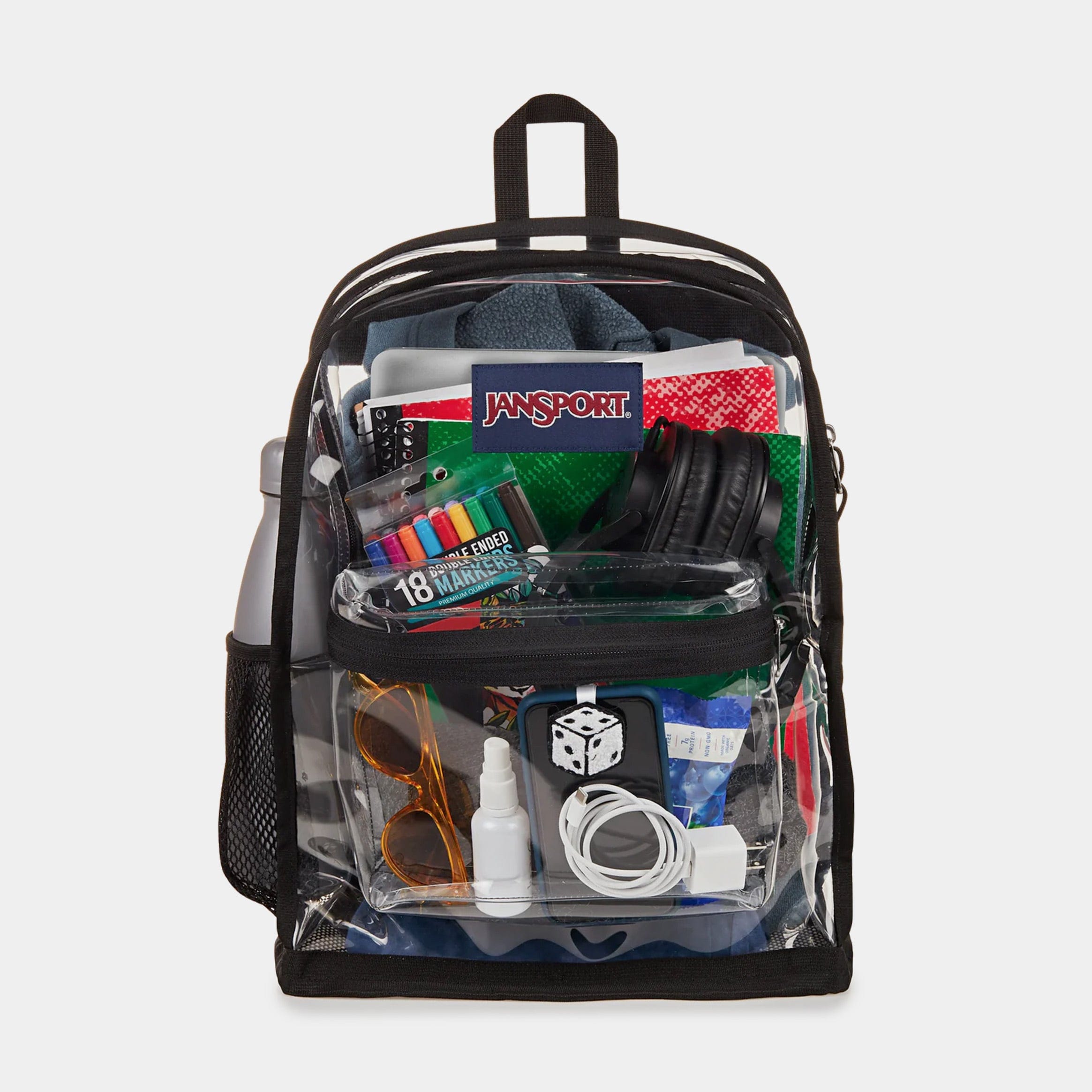 Jansport Clear Pack Mens Backpack (Clear)