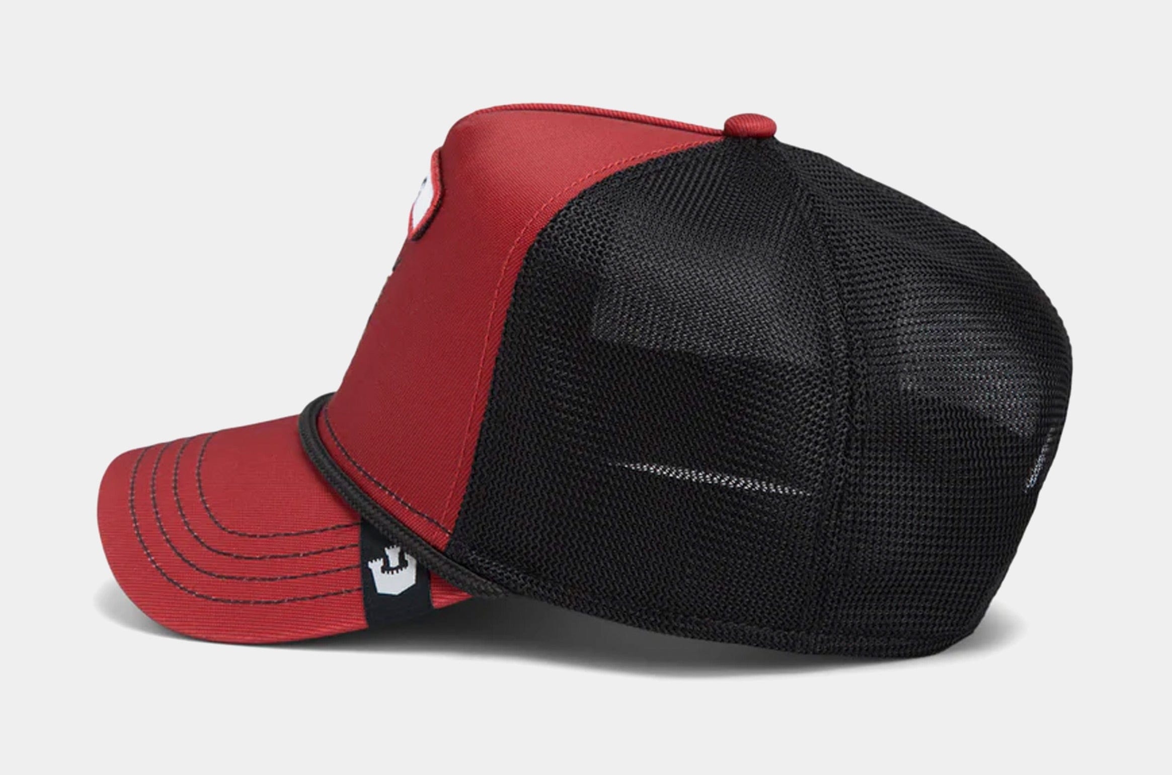 Goorin BROS GB2 Raging Bull Trucker Mens Hat (Red/Black)