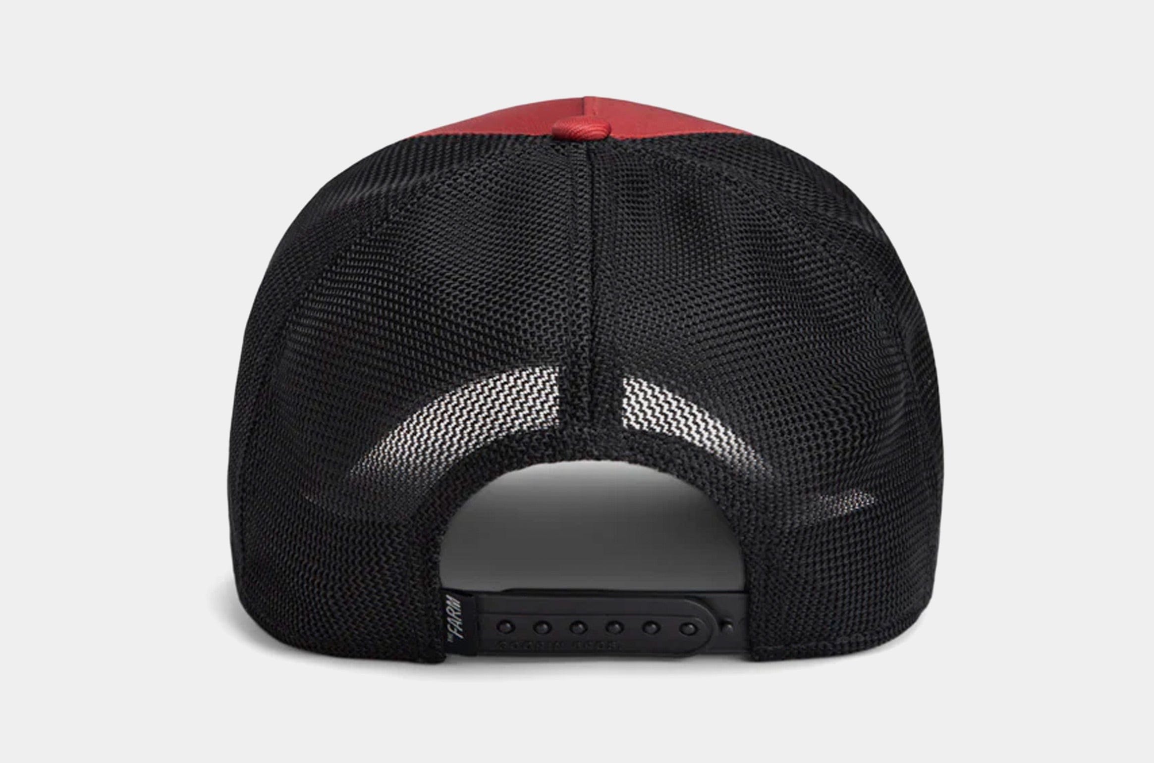 Goorin BROS GB2 Raging Bull Trucker Mens Hat (Red/Black)