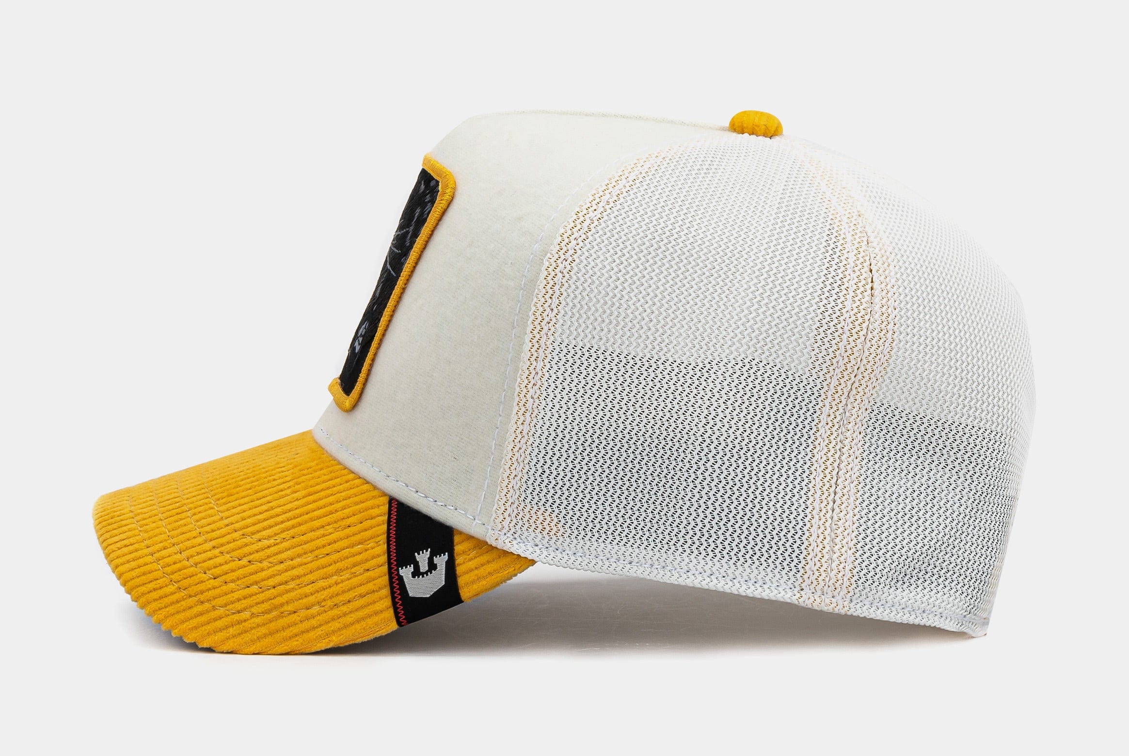 Goorin BROS Rehtnap Trucker Mens Hat (Yellow/Beige)