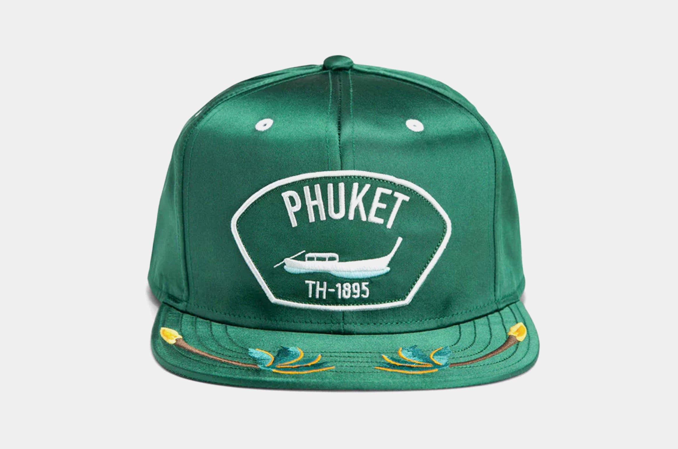 Goorin BROS Phuket Yolo Trucker Mens Hat (Green/White)