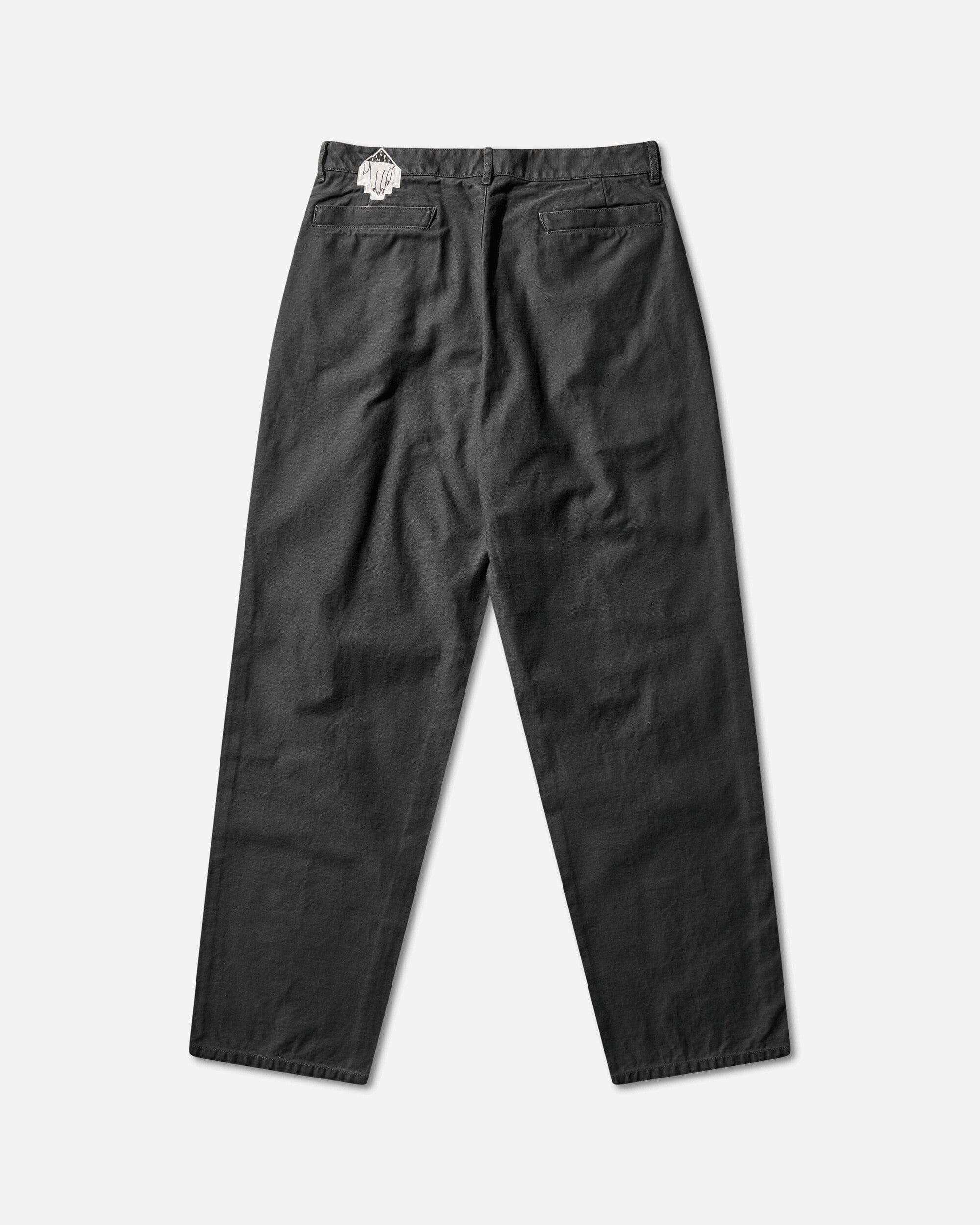 Cav Empt Men's Washed Cotton One Tuck Pants Charcoal