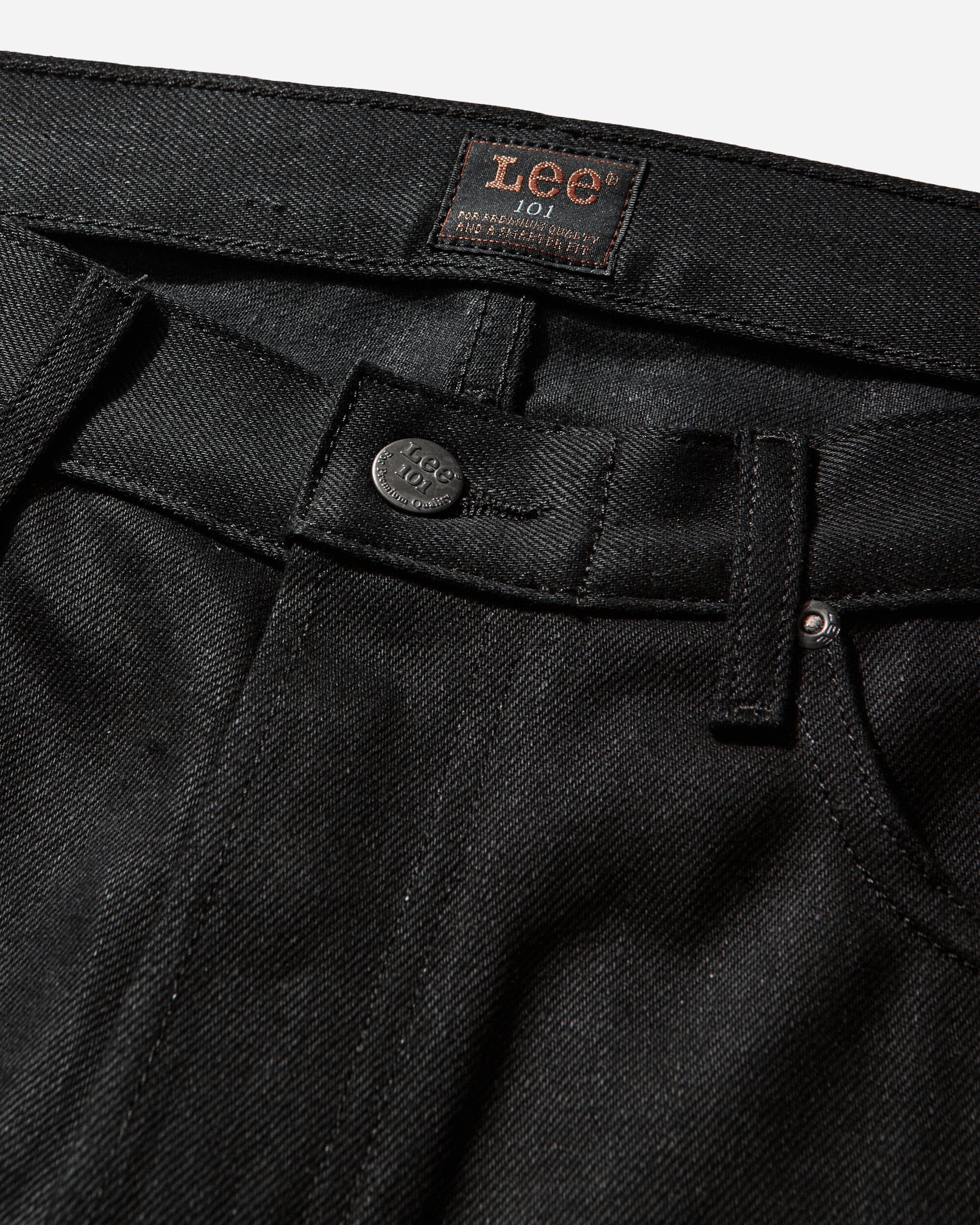 Lee 101 Men's 101 S Slim Jeans Dry Black