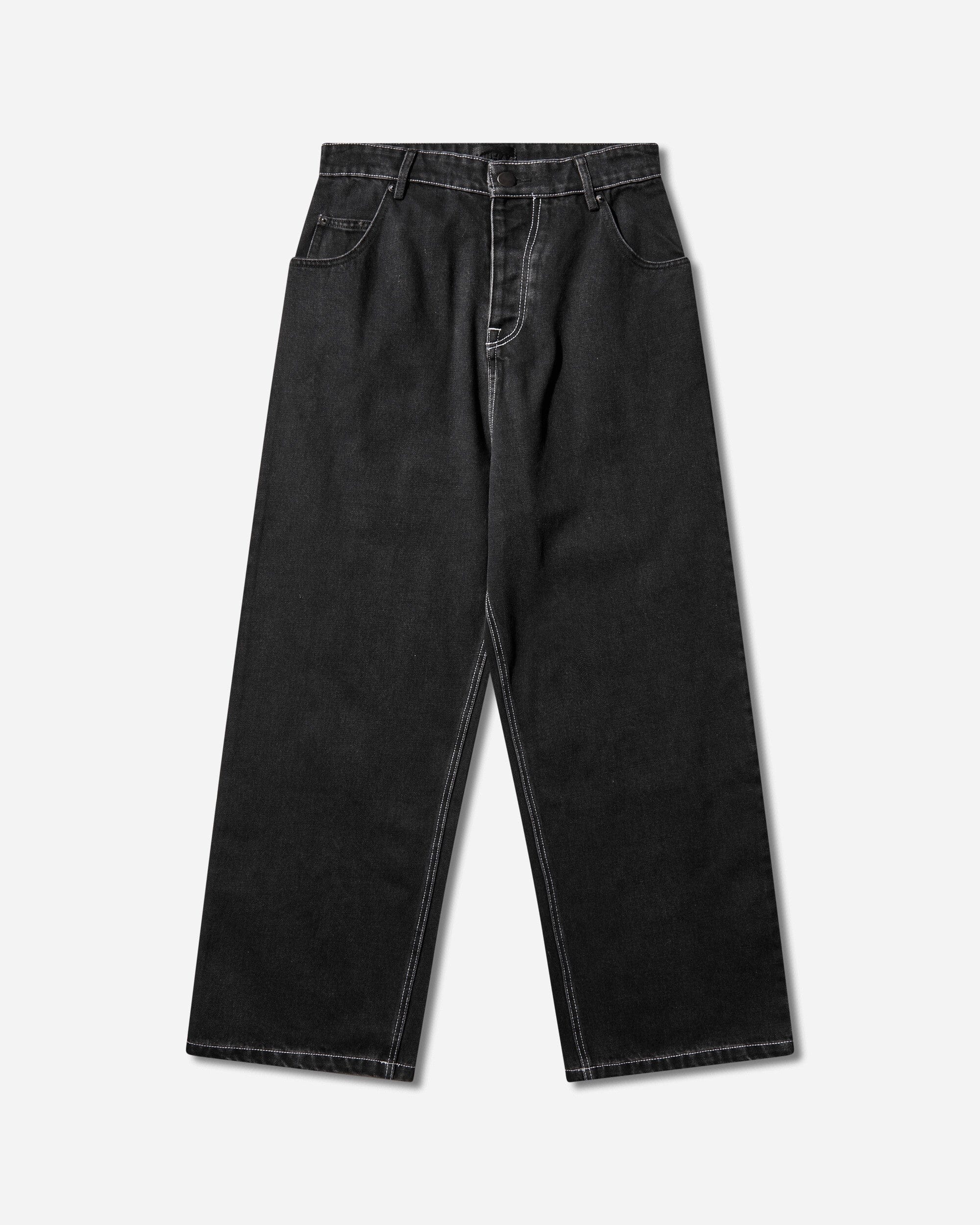 Nii Hai Women's Studs Baggy Jeans Grey Wash