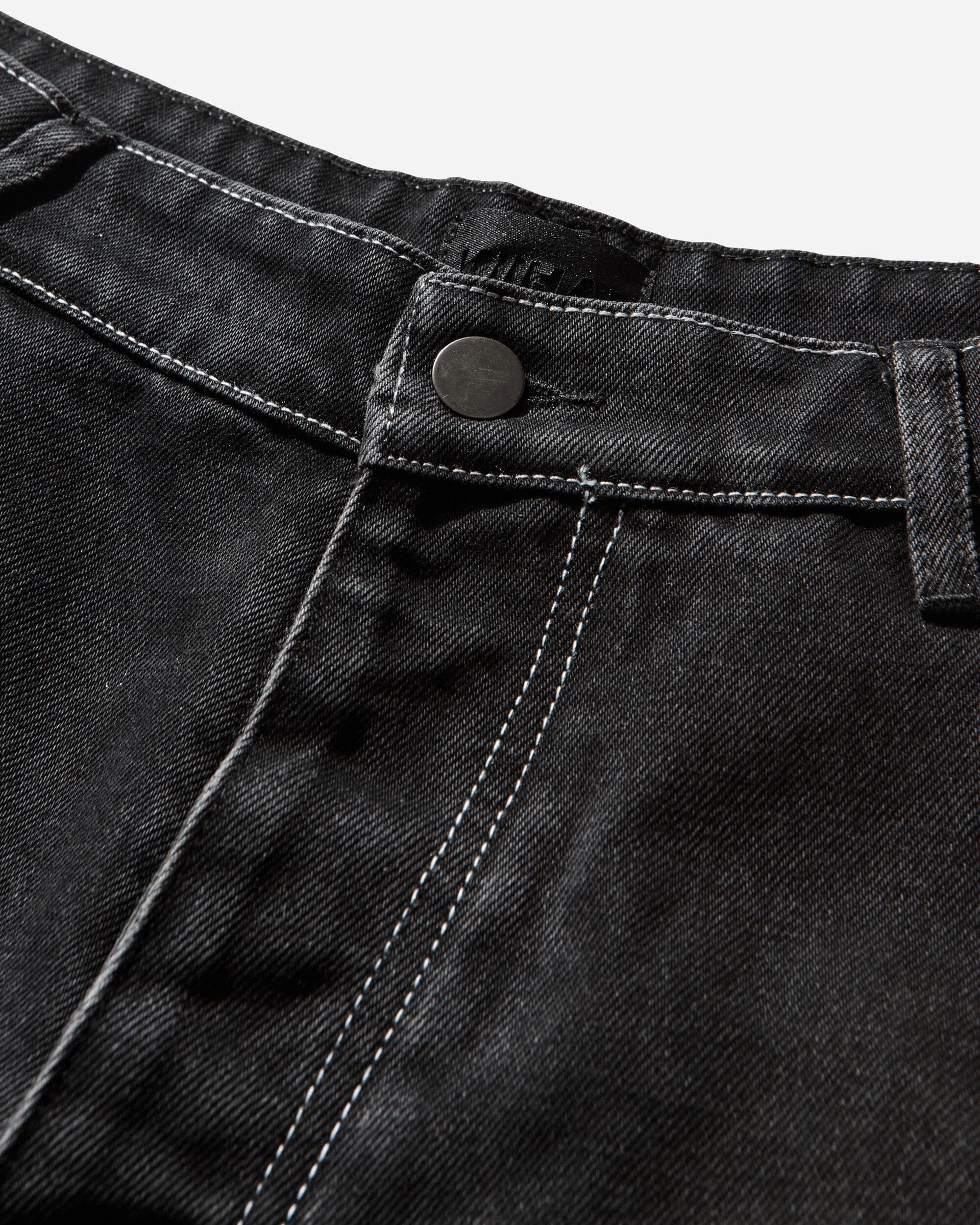 Nii Hai Women's Studs Baggy Jeans Grey Wash