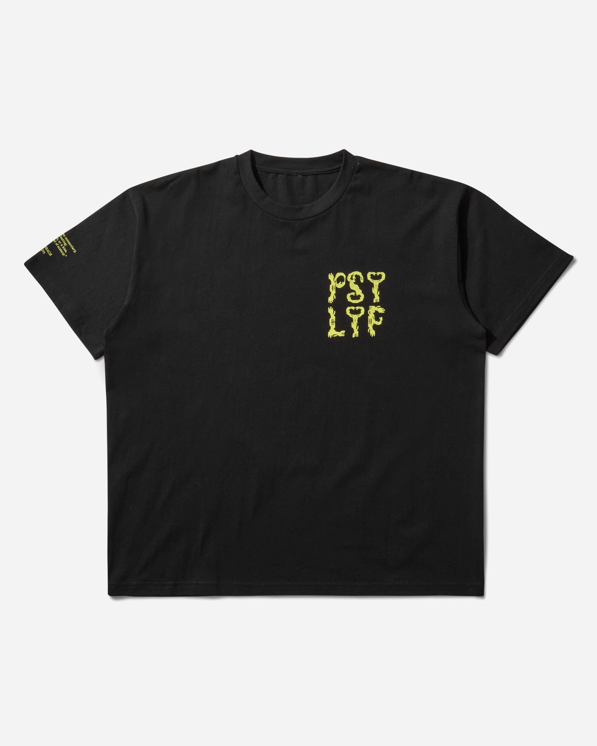 PSY LYF Logo T - Shirt Black