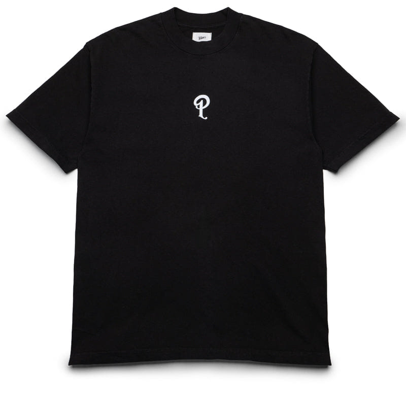Logo Politics Center P Logo T-Shirt - Black