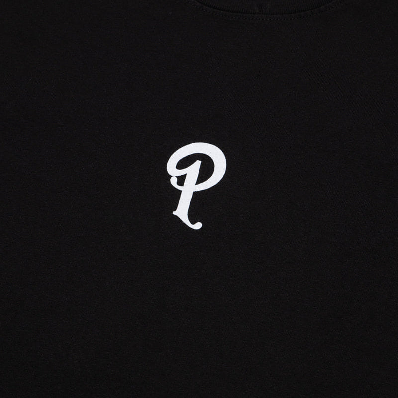 Logo Politics Center P Logo T-Shirt - Black