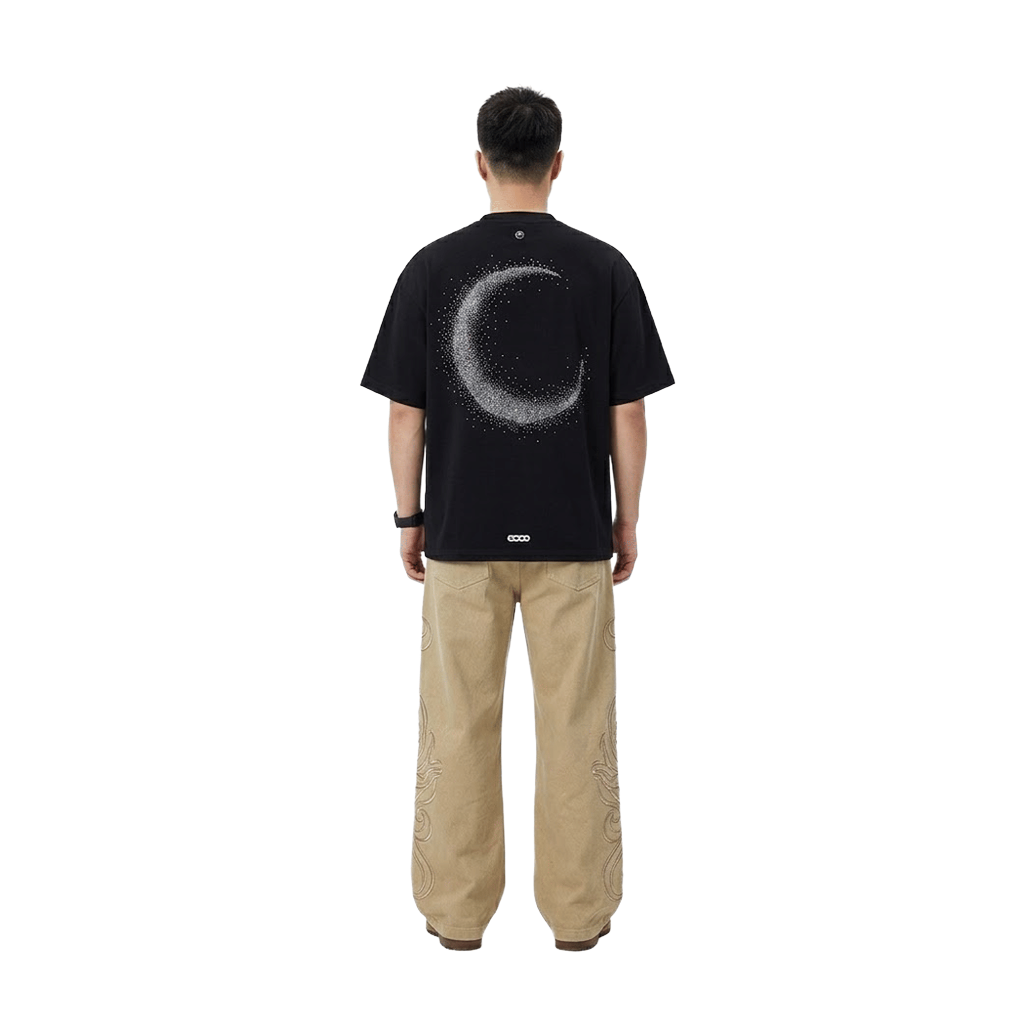 Goodbrand Full Diamond Crescent T-Shirt Black (SS26)
