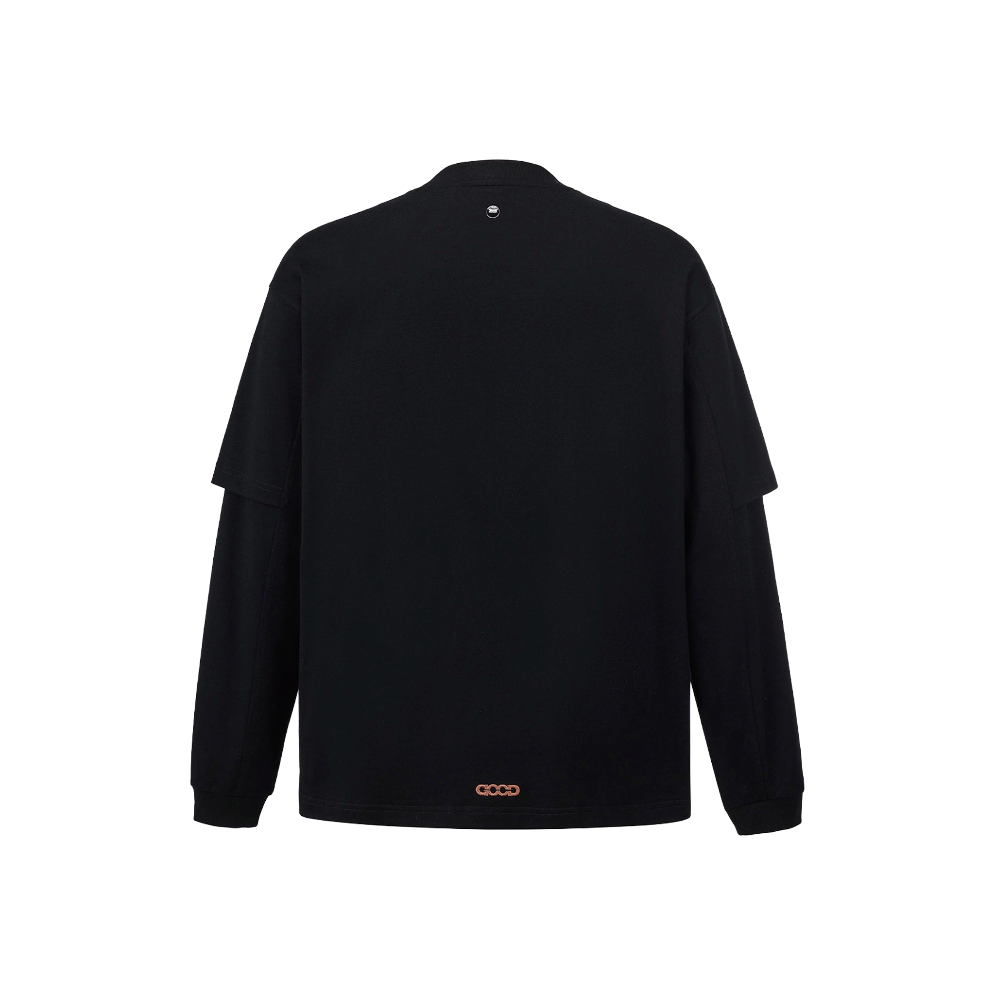 Goodbrand Melting Ice Cream Two - Piece Long Sleeved T-Shirt Black (FW25)