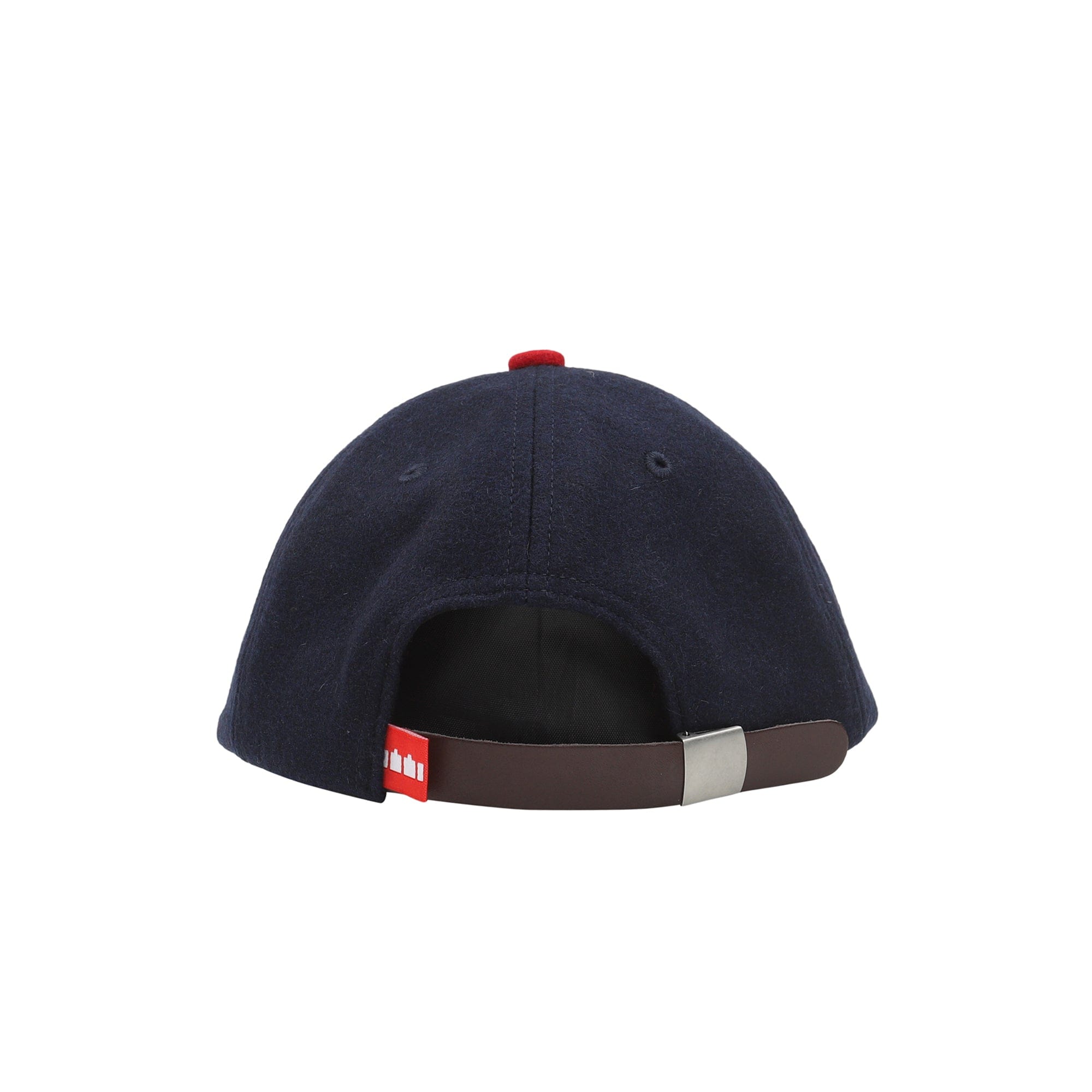 The Trilogy Tapes Wool Digi Cat Ball Cap - Navy/Red