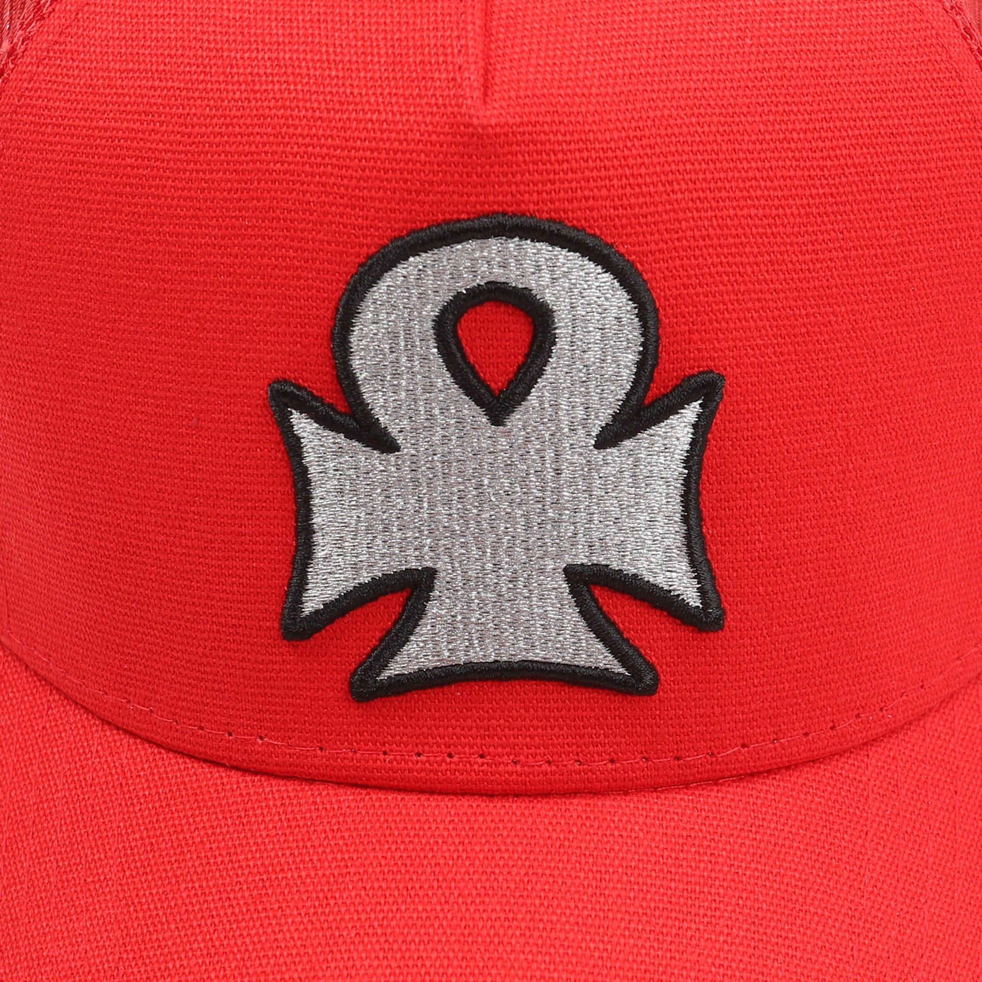 Carpet Iron Ankh Hat - Red
