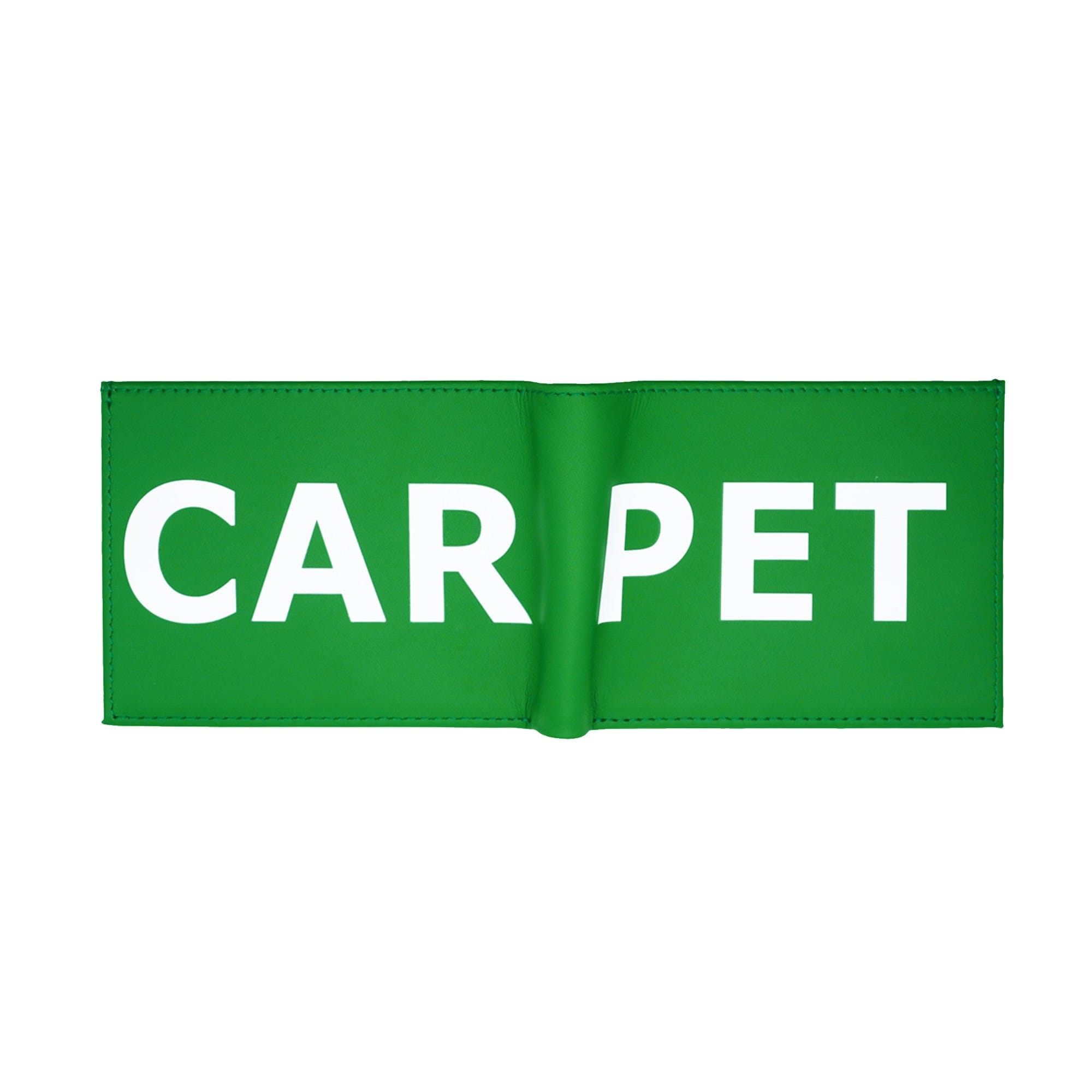 Carpet Leather Wallet - Green