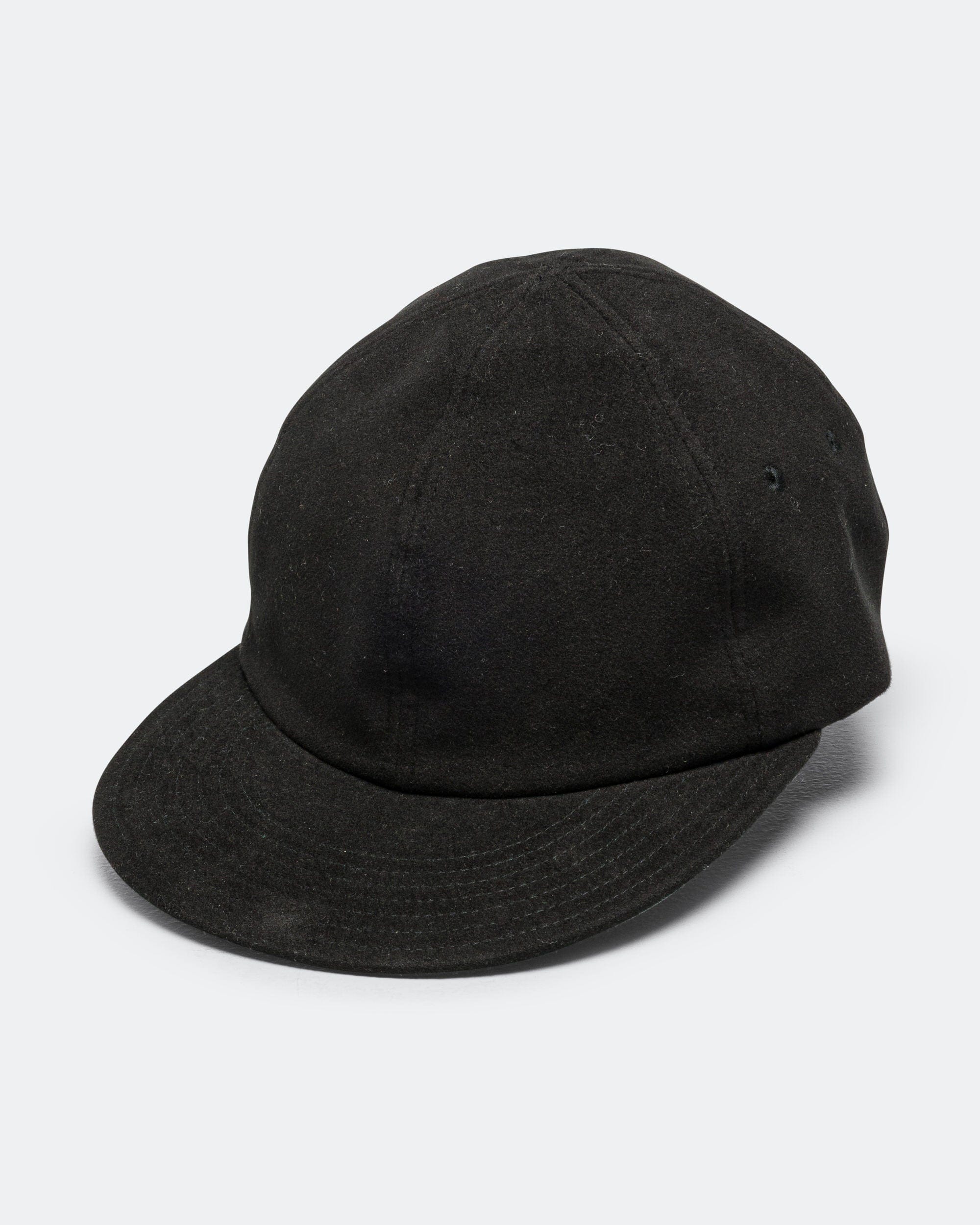 Found Feather Classic 6 Panel Cap Moleskin - Black