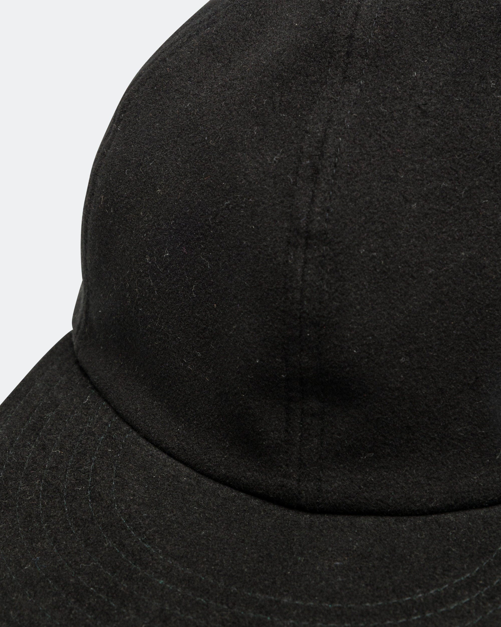 Found Feather Classic 6 Panel Cap Moleskin - Black