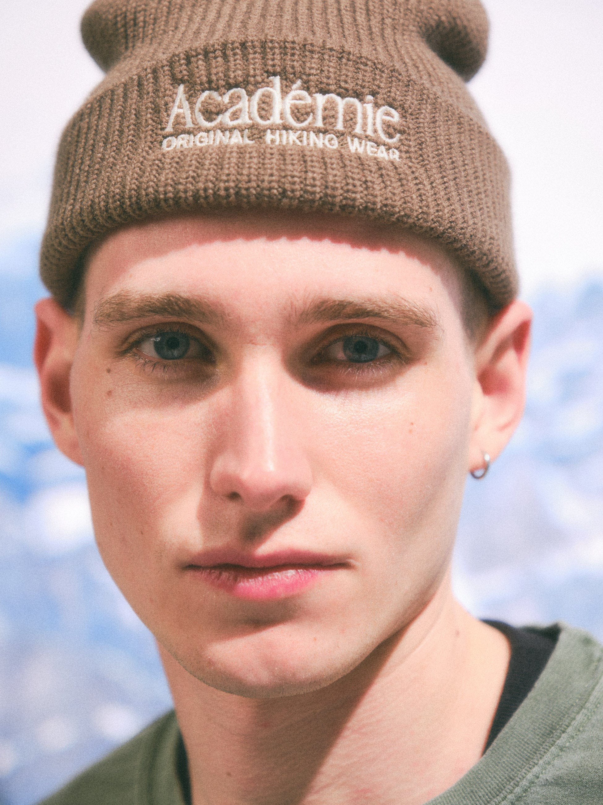 Vice 84 Co - Ordinates Ribbed Beanie - Walnut
