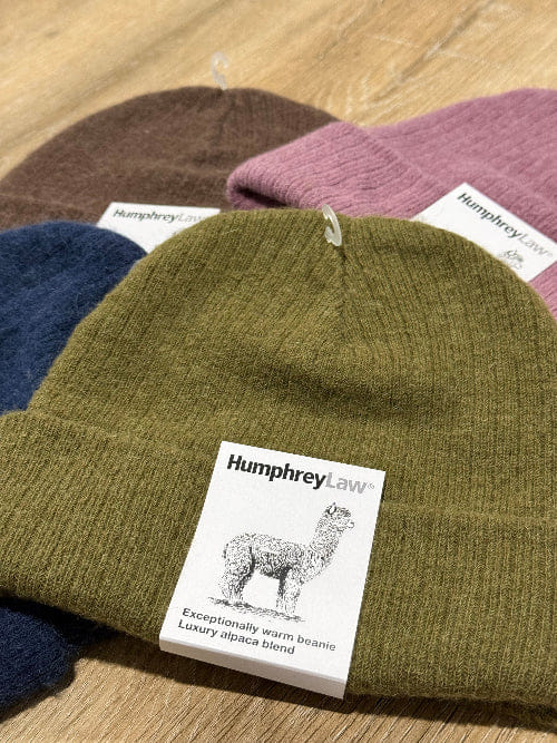 Humphrey Law Hat Beanie Alpaca & Wool | Coffee | Humphrey Law