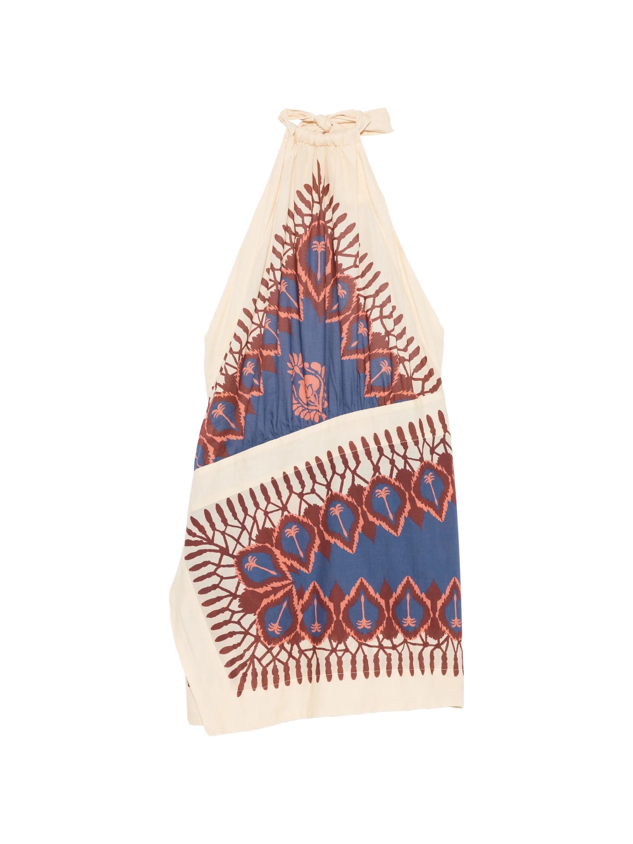 Johanna Ortiz Salt Dreamer halterneck mini dress