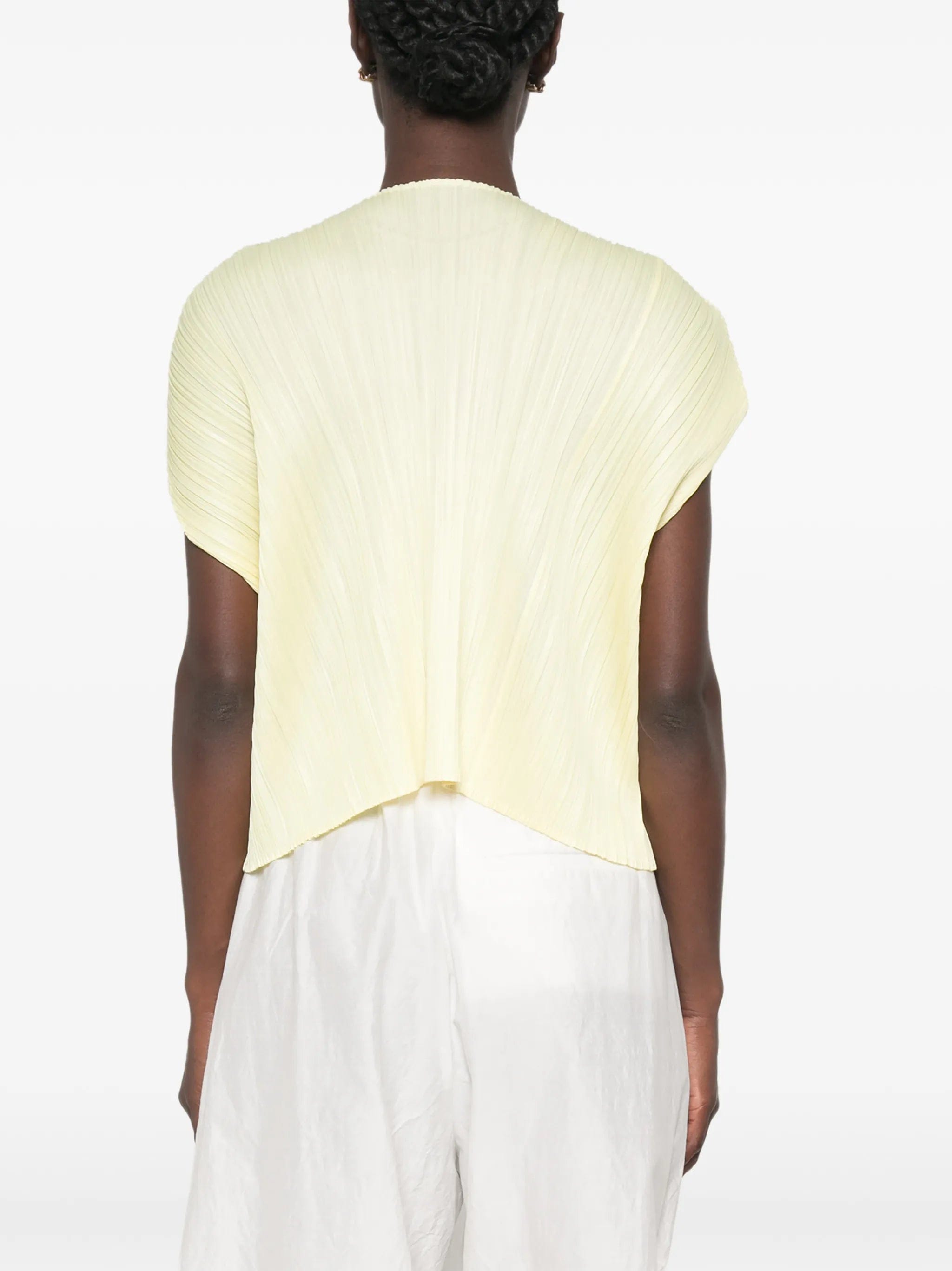 Pleats Please Issey Miyake Monthly Colors July pleated shirt