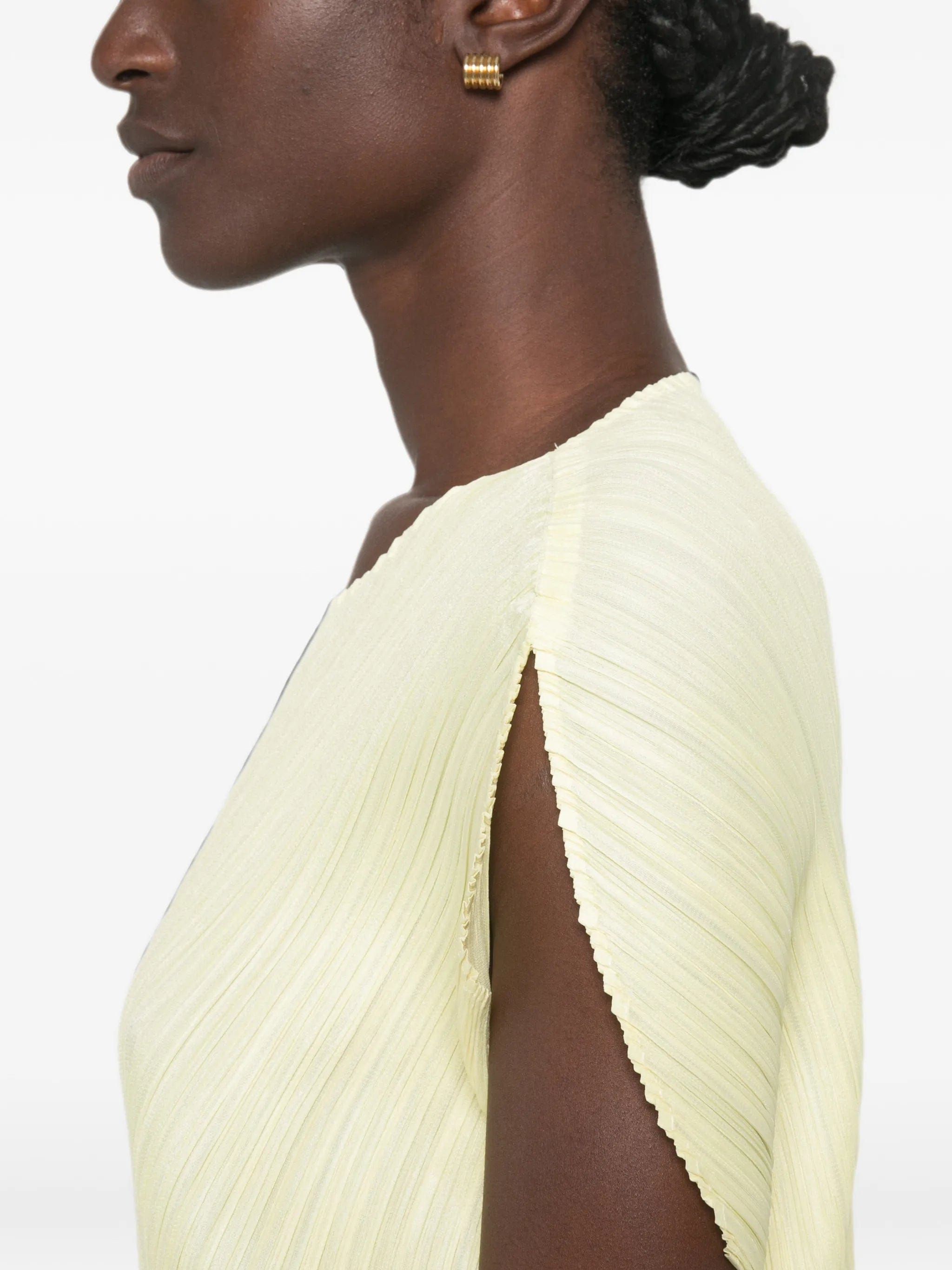Pleats Please Issey Miyake Monthly Colors July pleated shirt