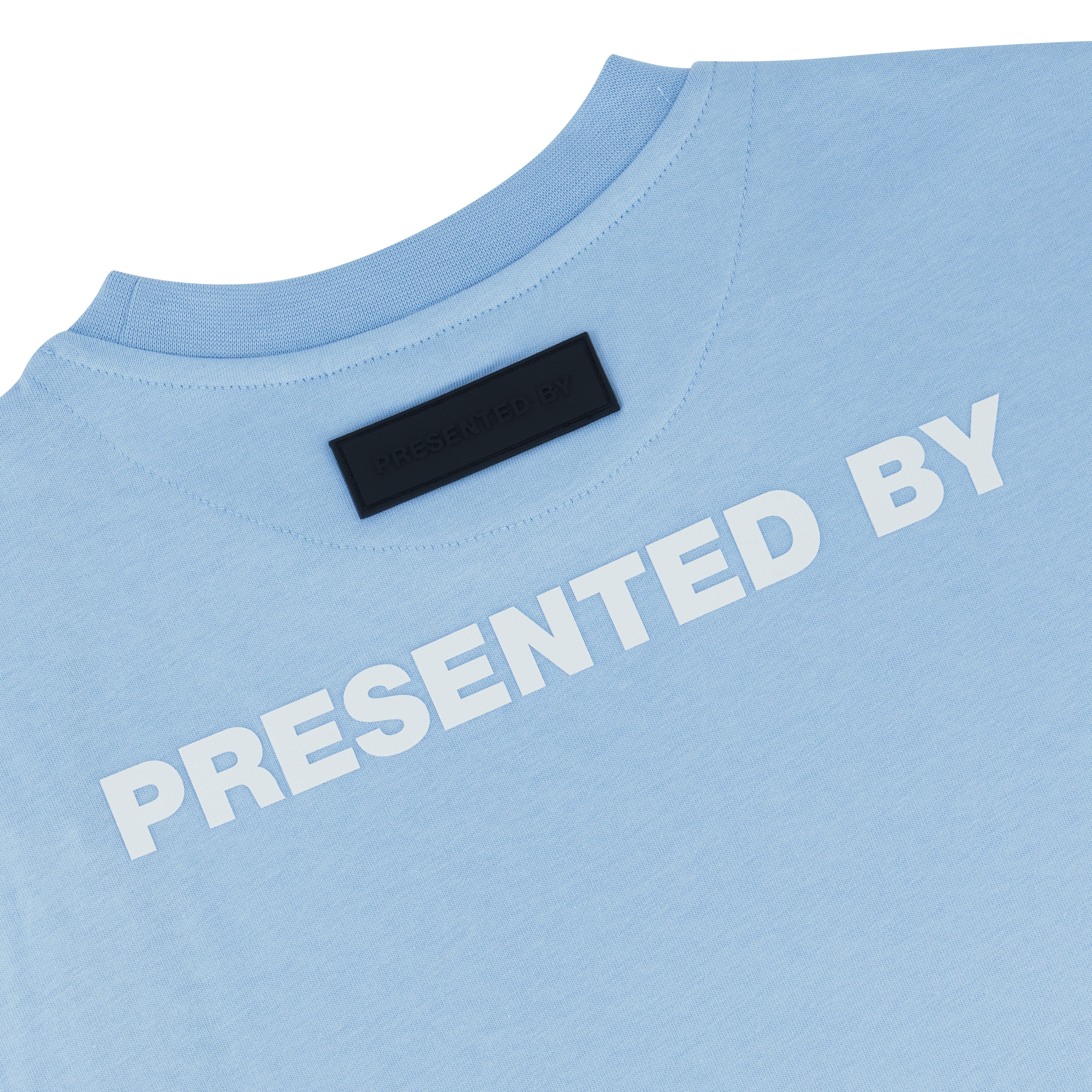 Blue Branded T - shirt - Sky Blue