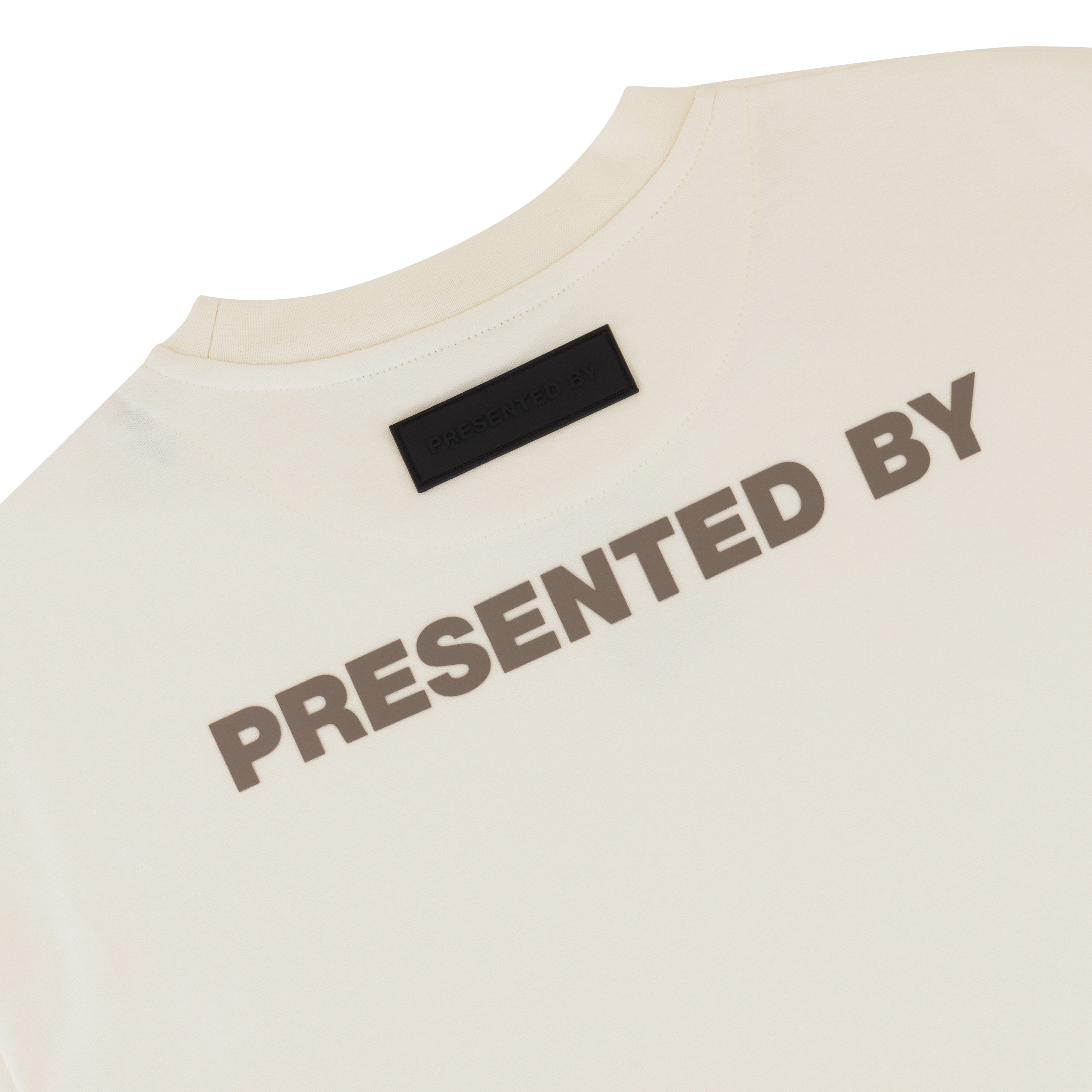 Presentedbyglobal Branded T - shirt - Sandstorm