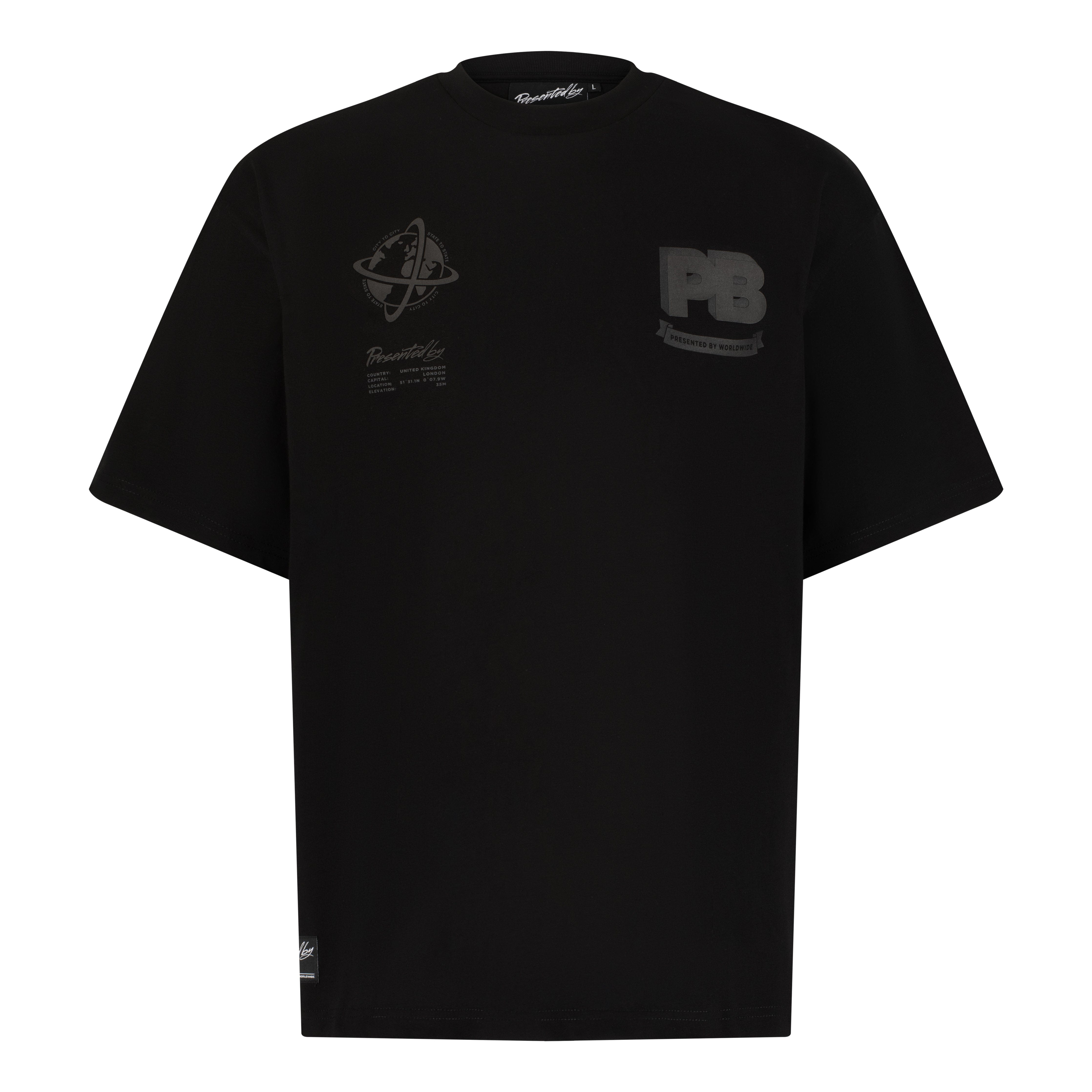 Presentedbyglobal Global Ascent T - Shirt - Black