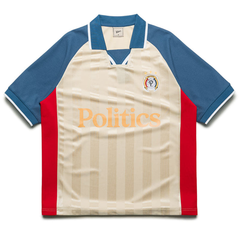 Politics Soccer Jersey - Cream