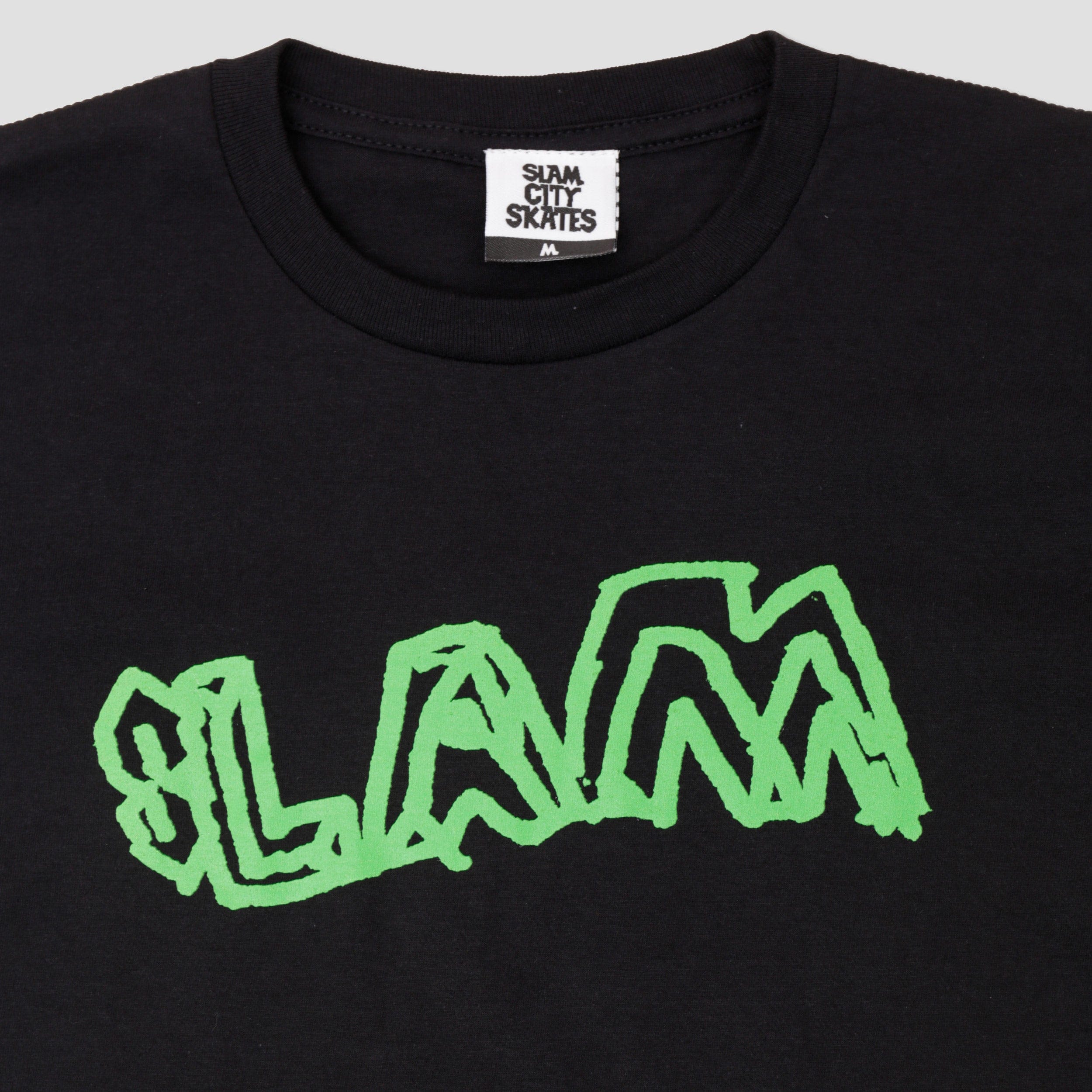 Slam City Skates Young Team Youth T - Shirt Black