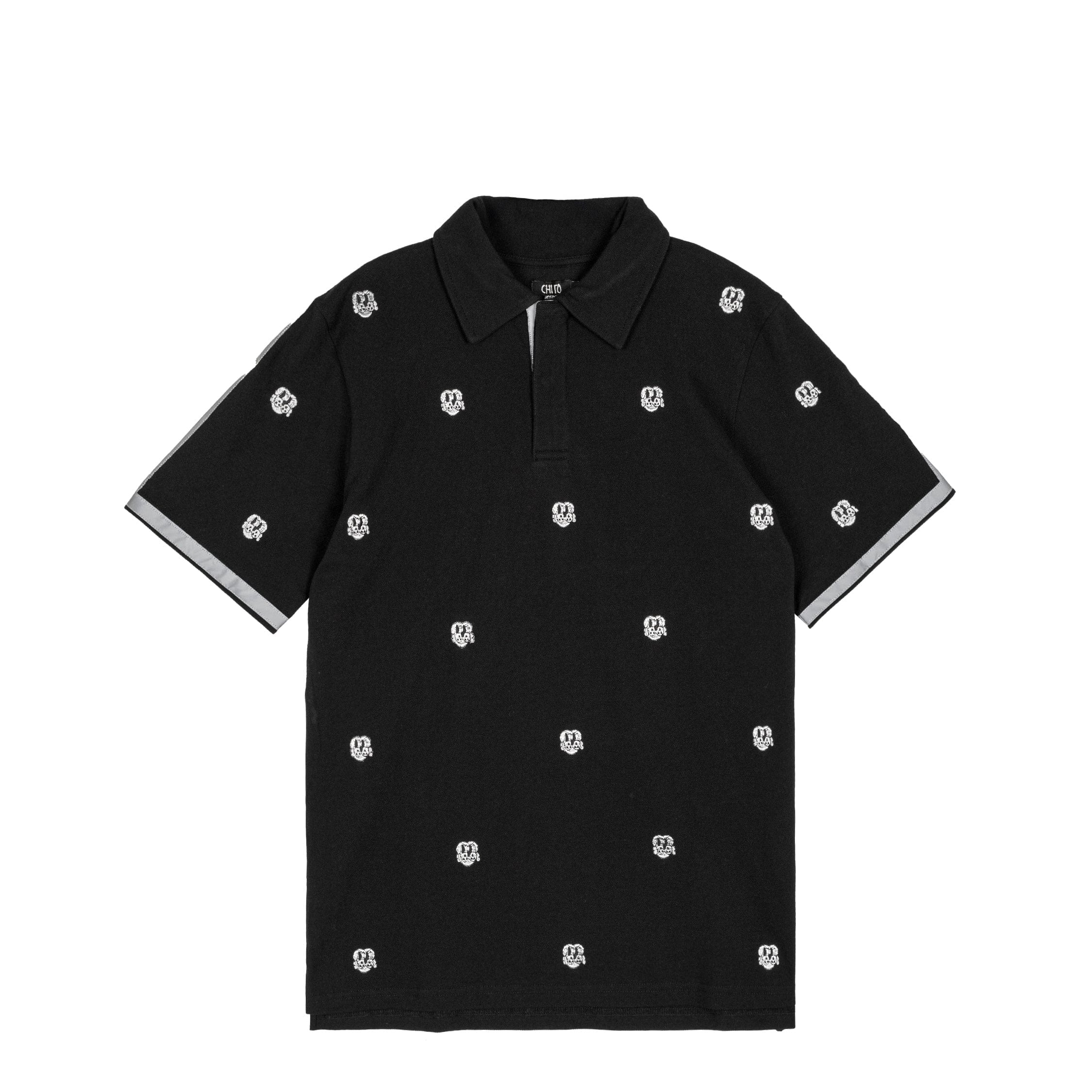 CHITO International Allover Finesse Embroidered Polo