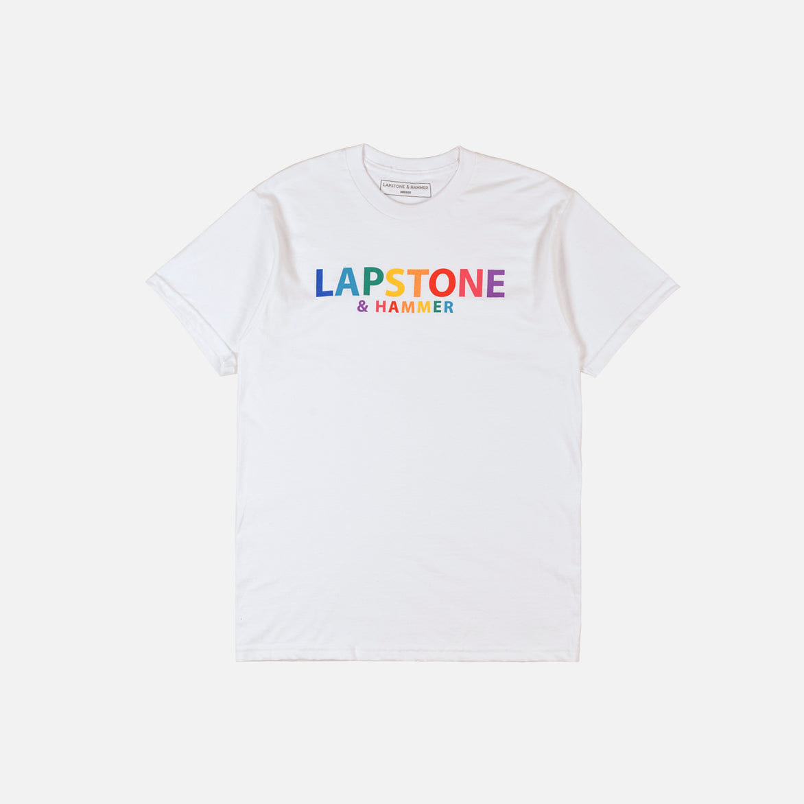 Lapstone & Hammer LH COLOR - BLOCK T-Shirt - WHITE / MULTI