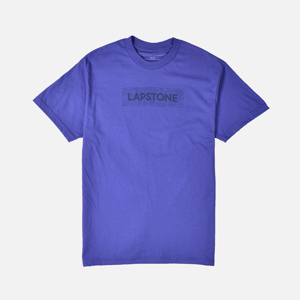 Lapstone & Hammer LAPSTONE DECO BOX T-Shirt - COBALT