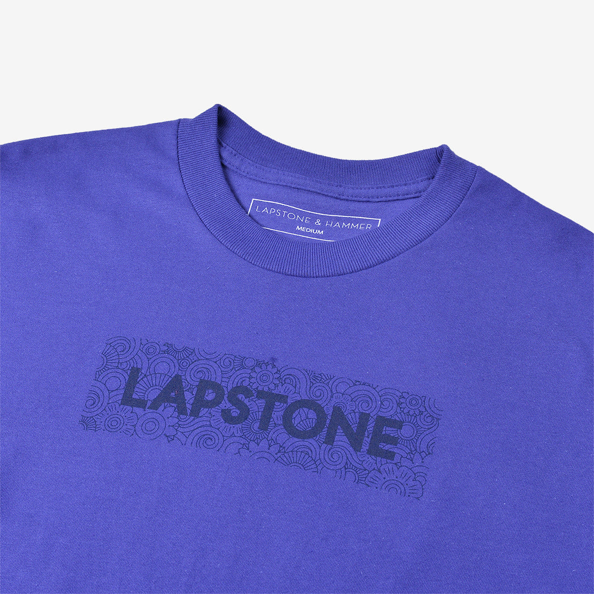 Lapstone & Hammer LAPSTONE DECO BOX T-Shirt - COBALT