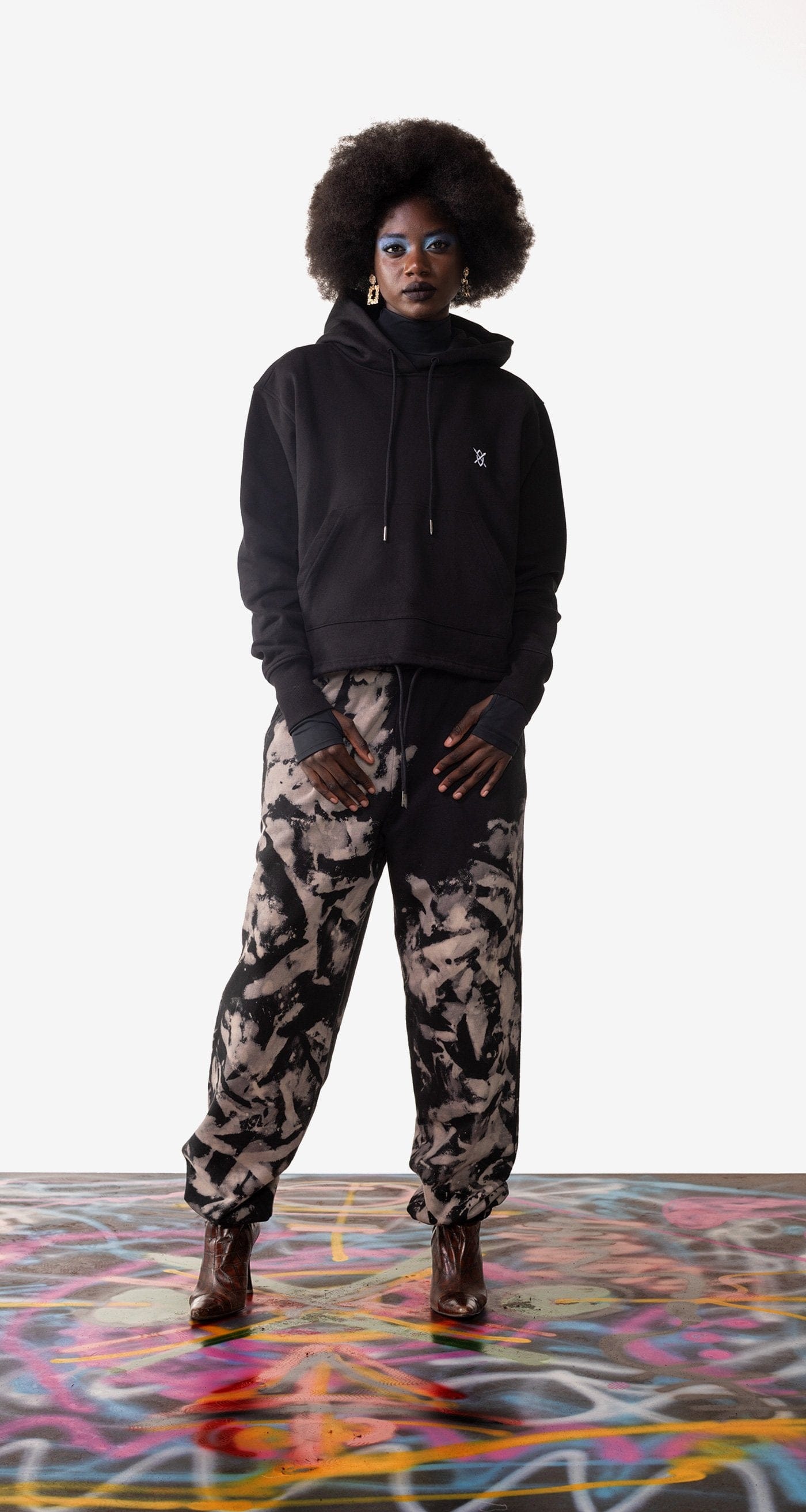 Daily Paper Black Ehowa Hoody