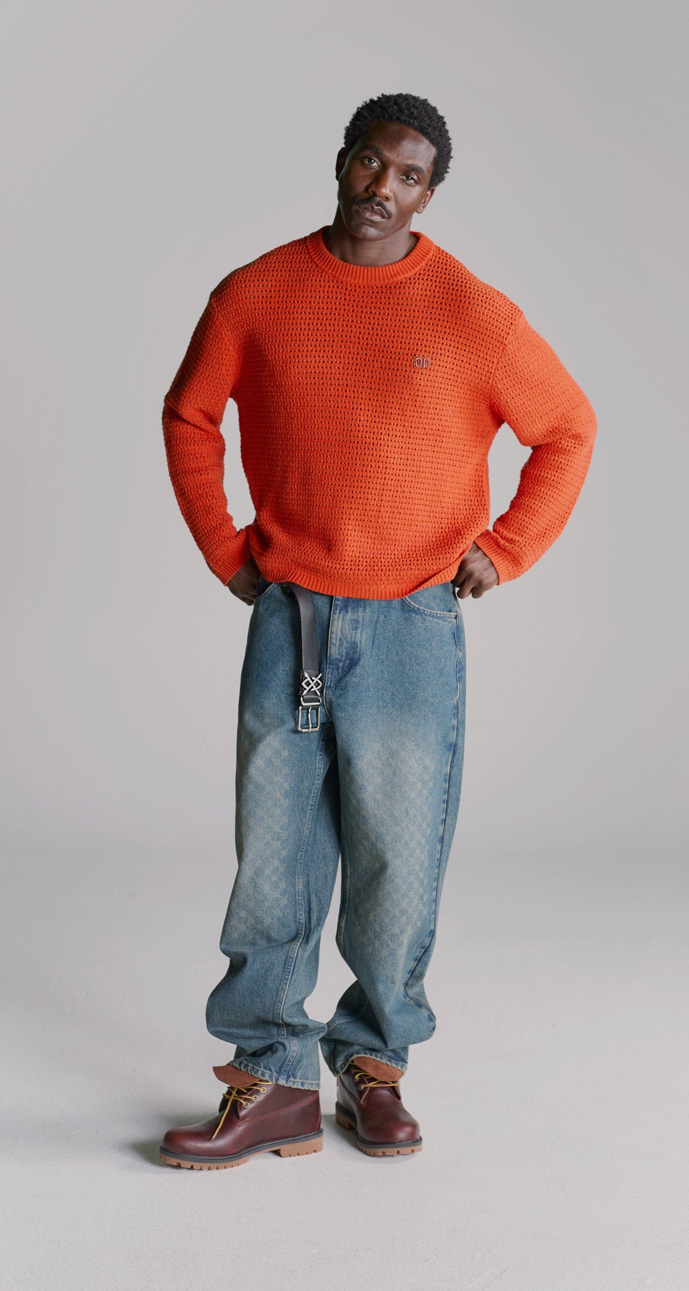 CROCHET Red Clay Crochet Sweater