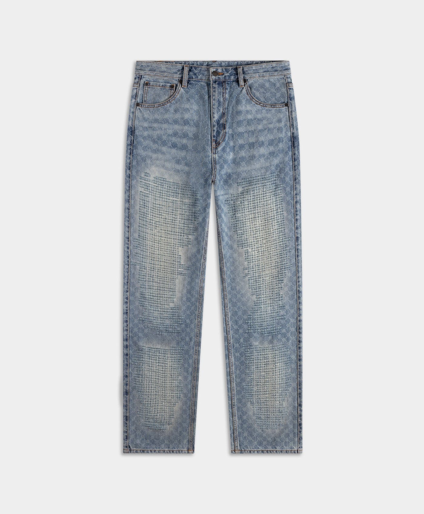 Blue Destroyed Amba Jeans