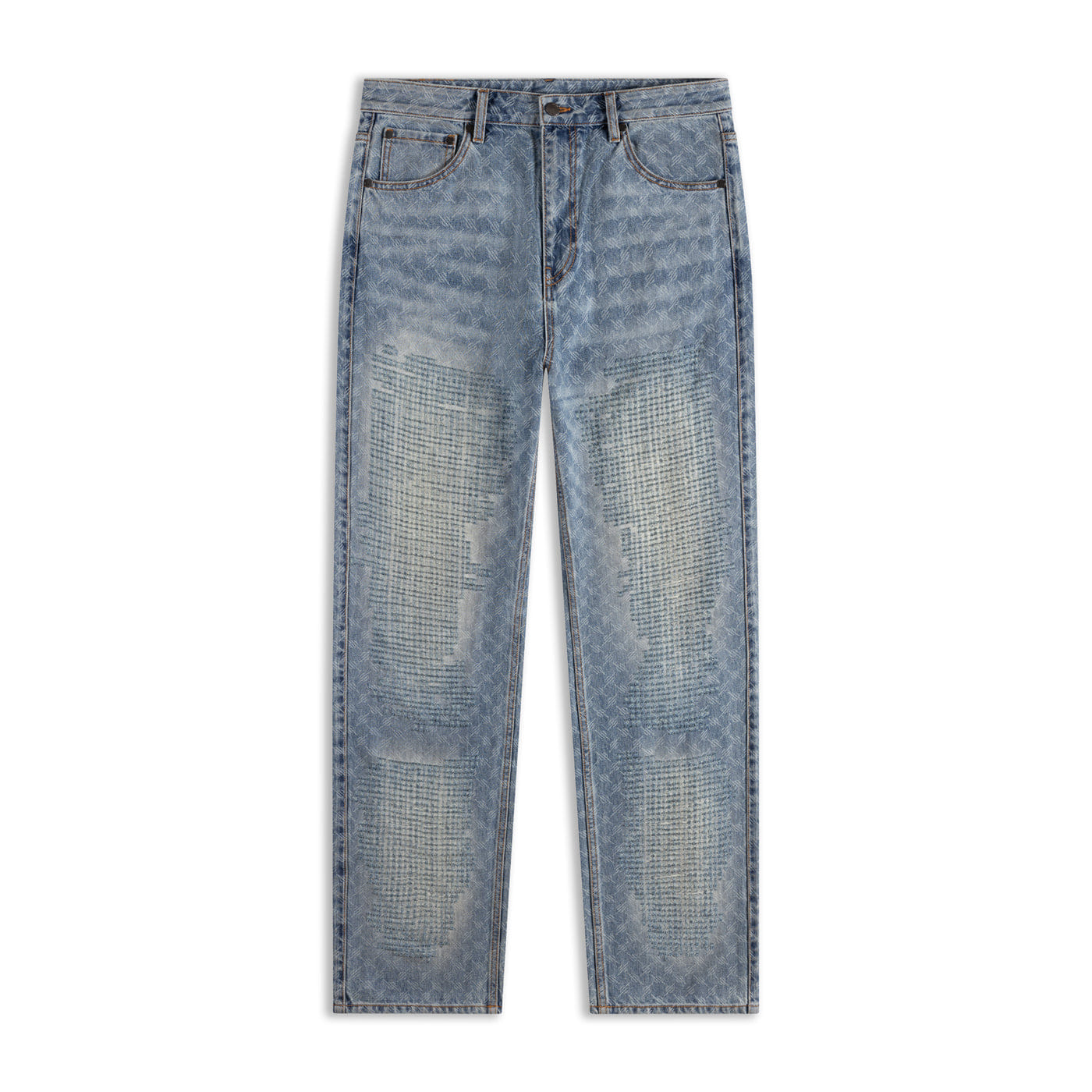 Blue Destroyed Amba Jeans