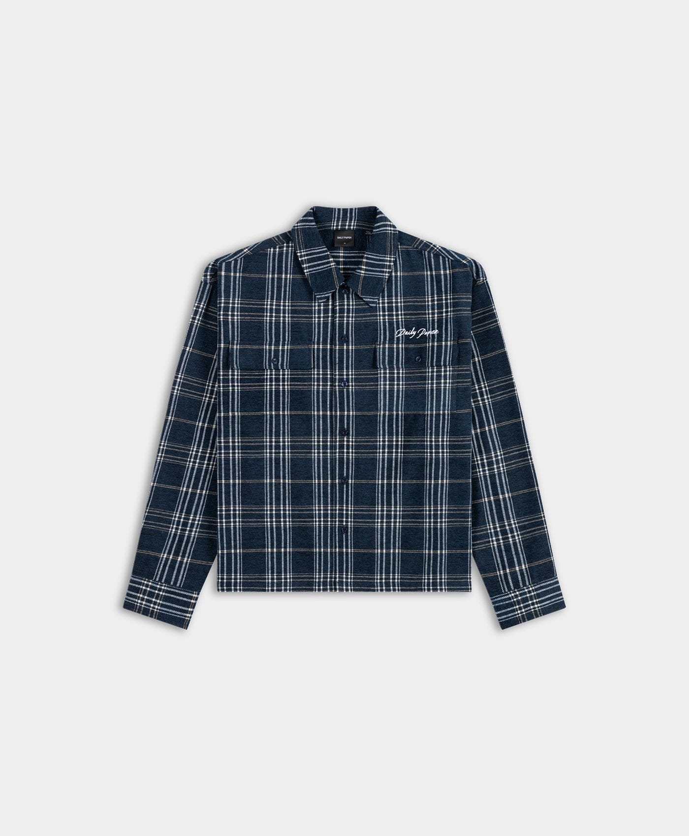 Blue Brilliant Blue Chenille LS Shirt
