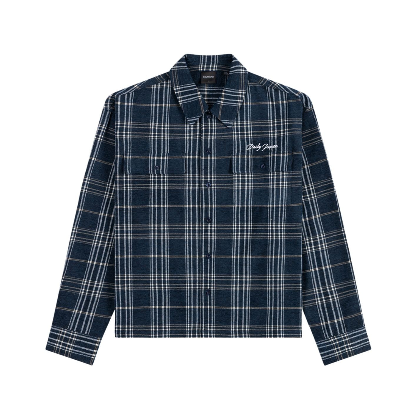 Blue Brilliant Blue Chenille LS Shirt