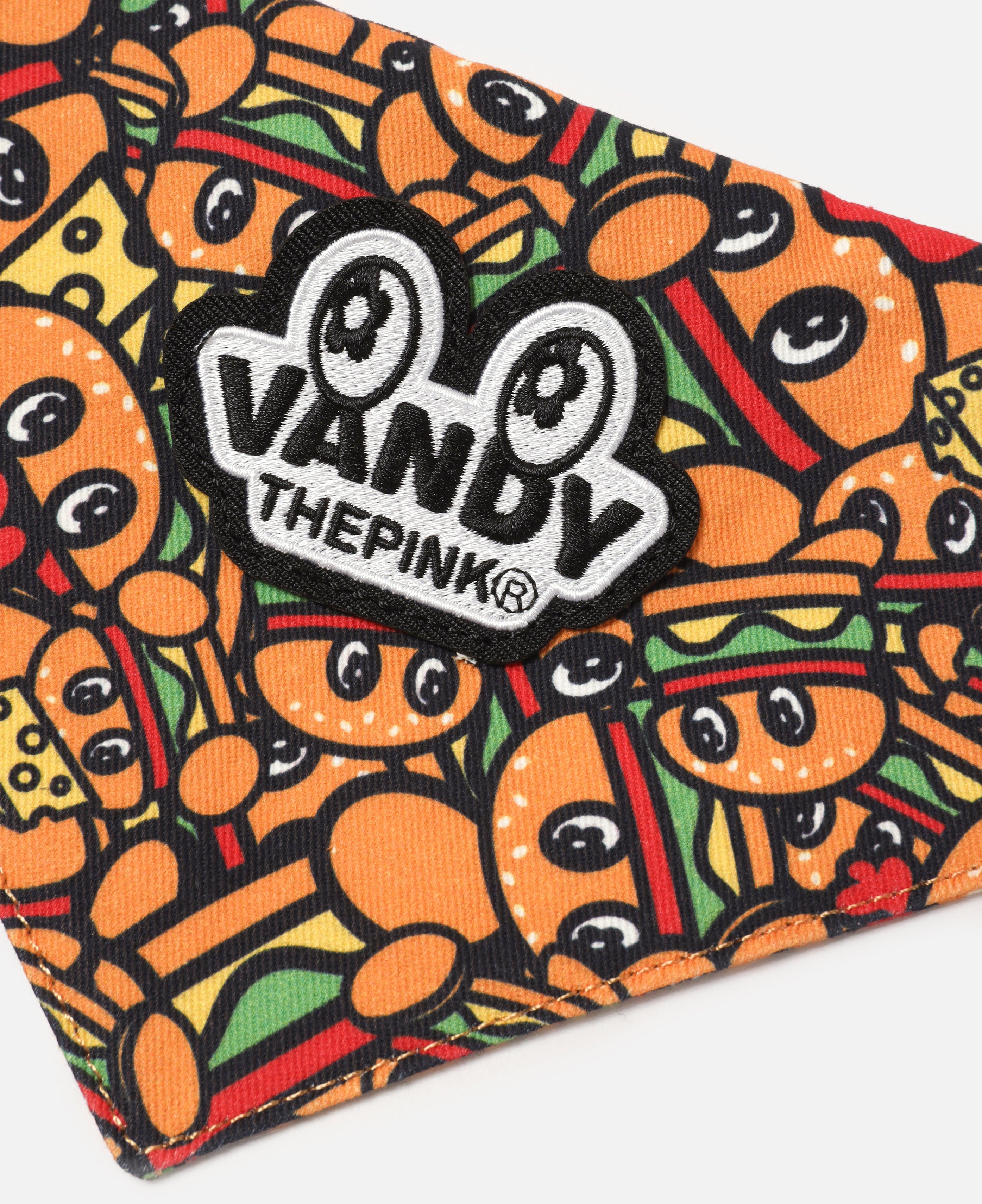 Vandy The Pink Dog Bandana Collar (Orange)