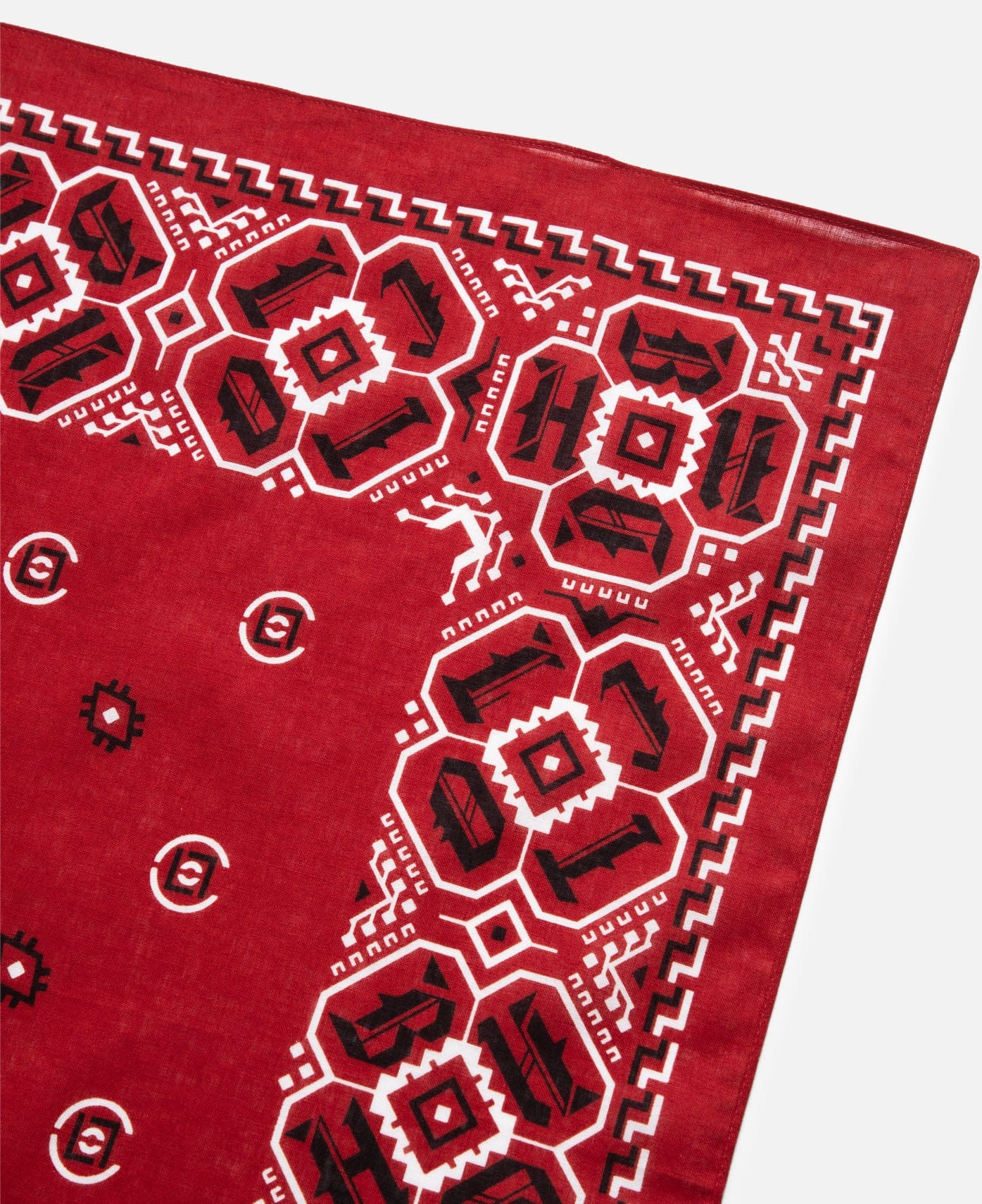 CLOT x Neighborhood Bandana (Red)