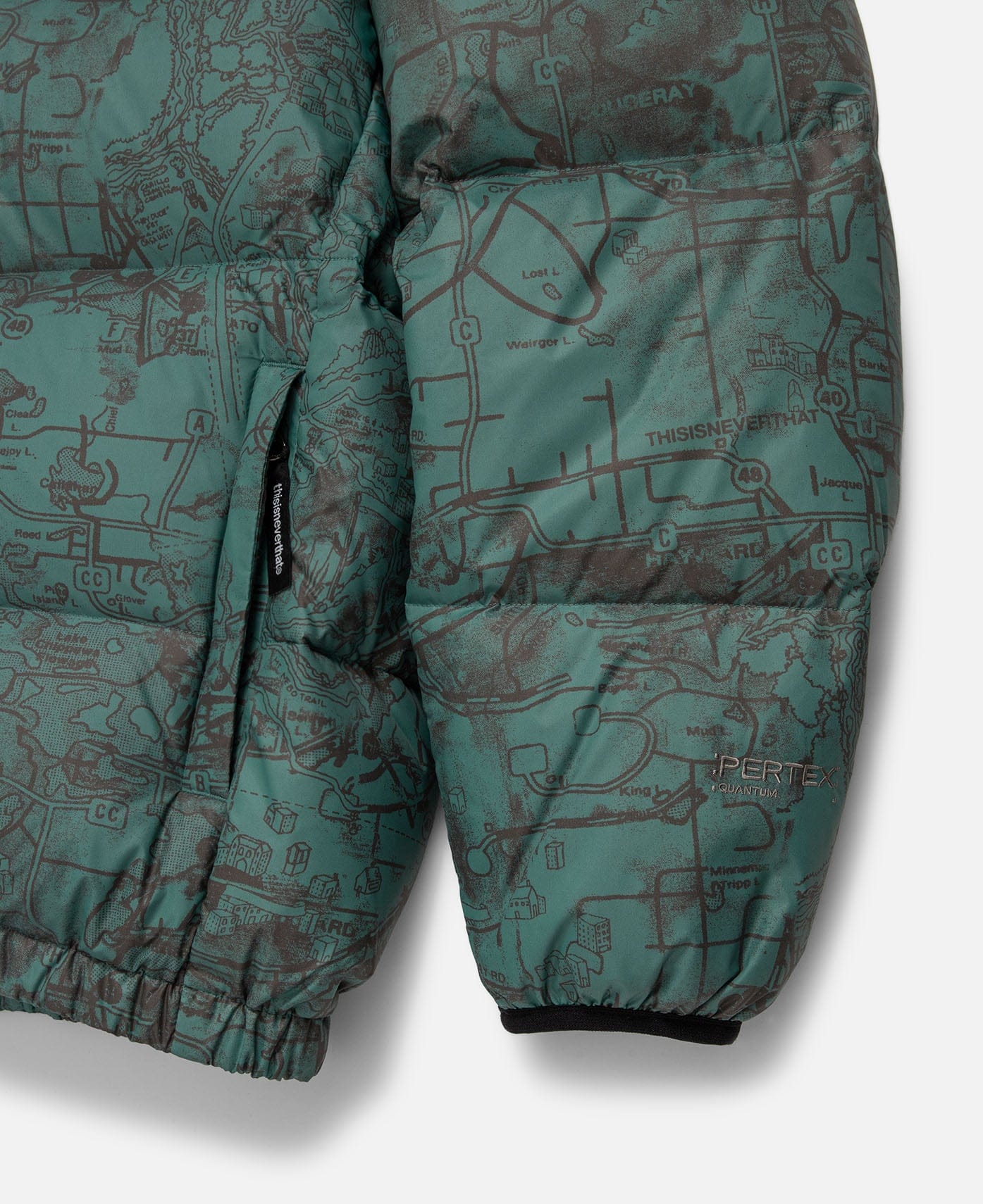 Thisisneverthat® Pertex® T Down Jacket (Green)